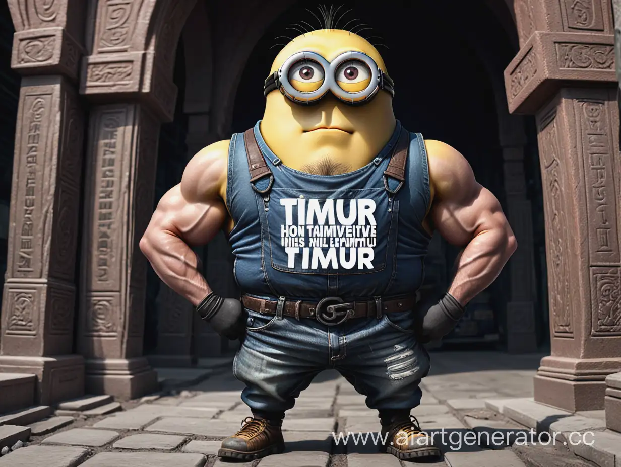 Muscular-Minion-Named-Timur