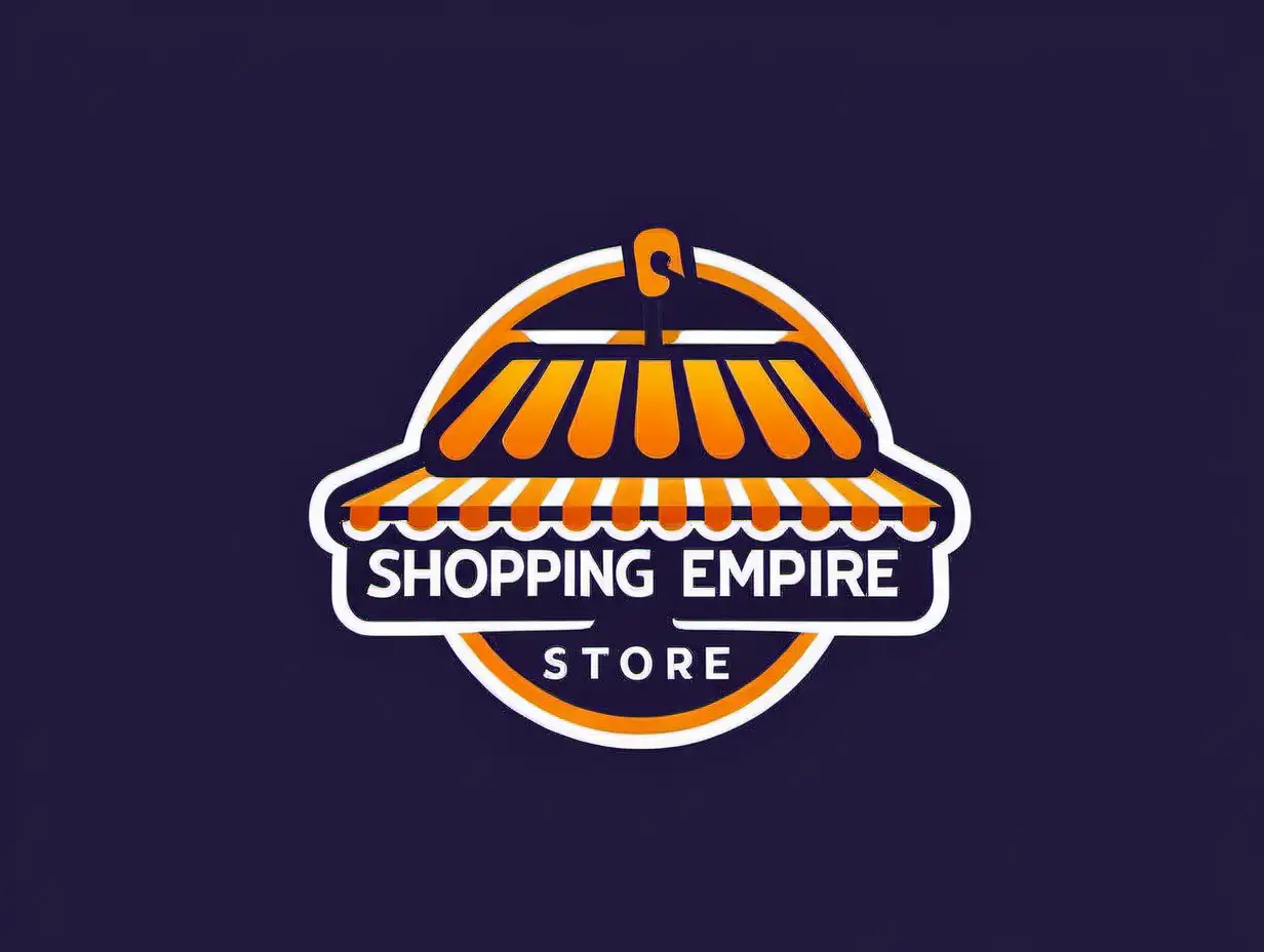 Efficient Empire Delivery Store Logo Design for Seamless Shopping Experience