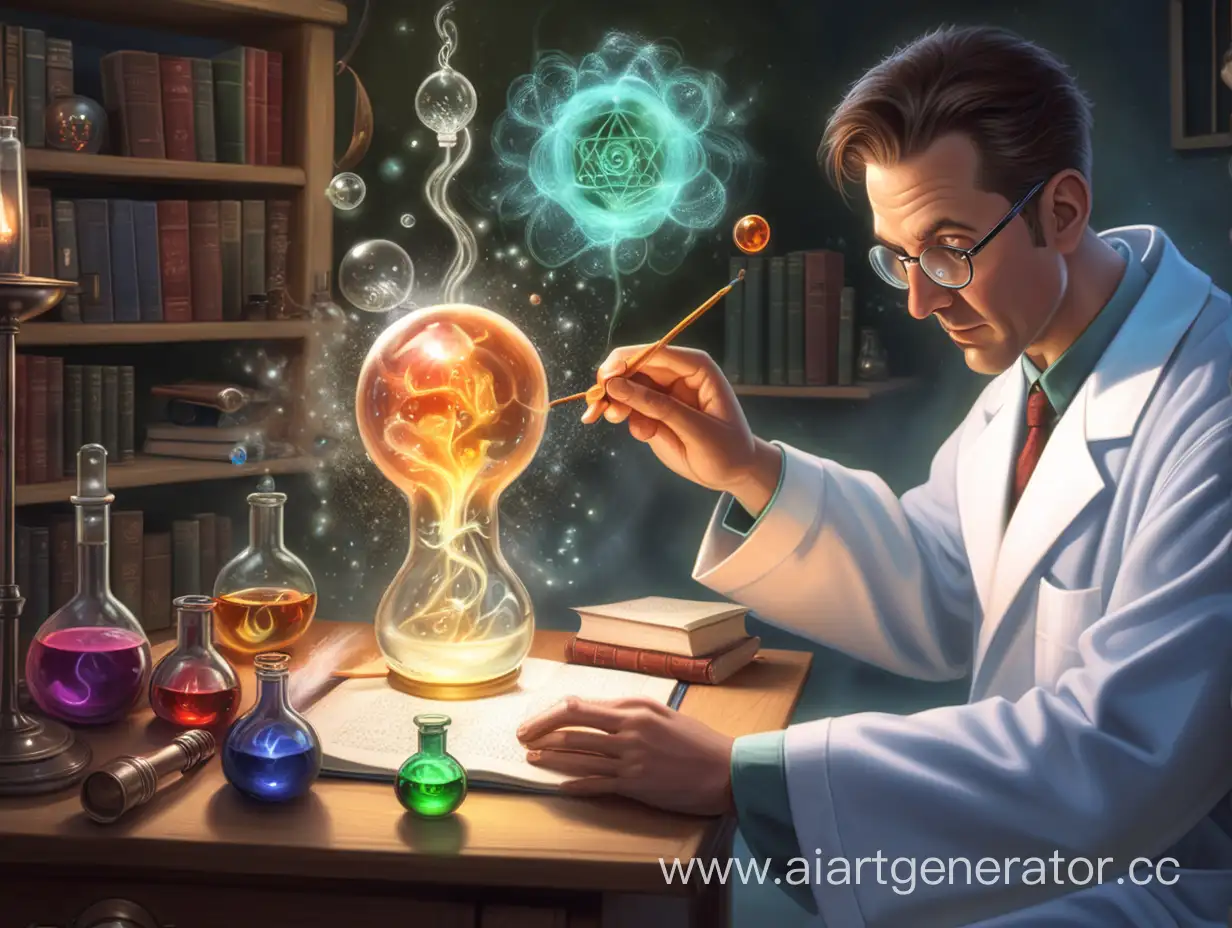 scientists study magic