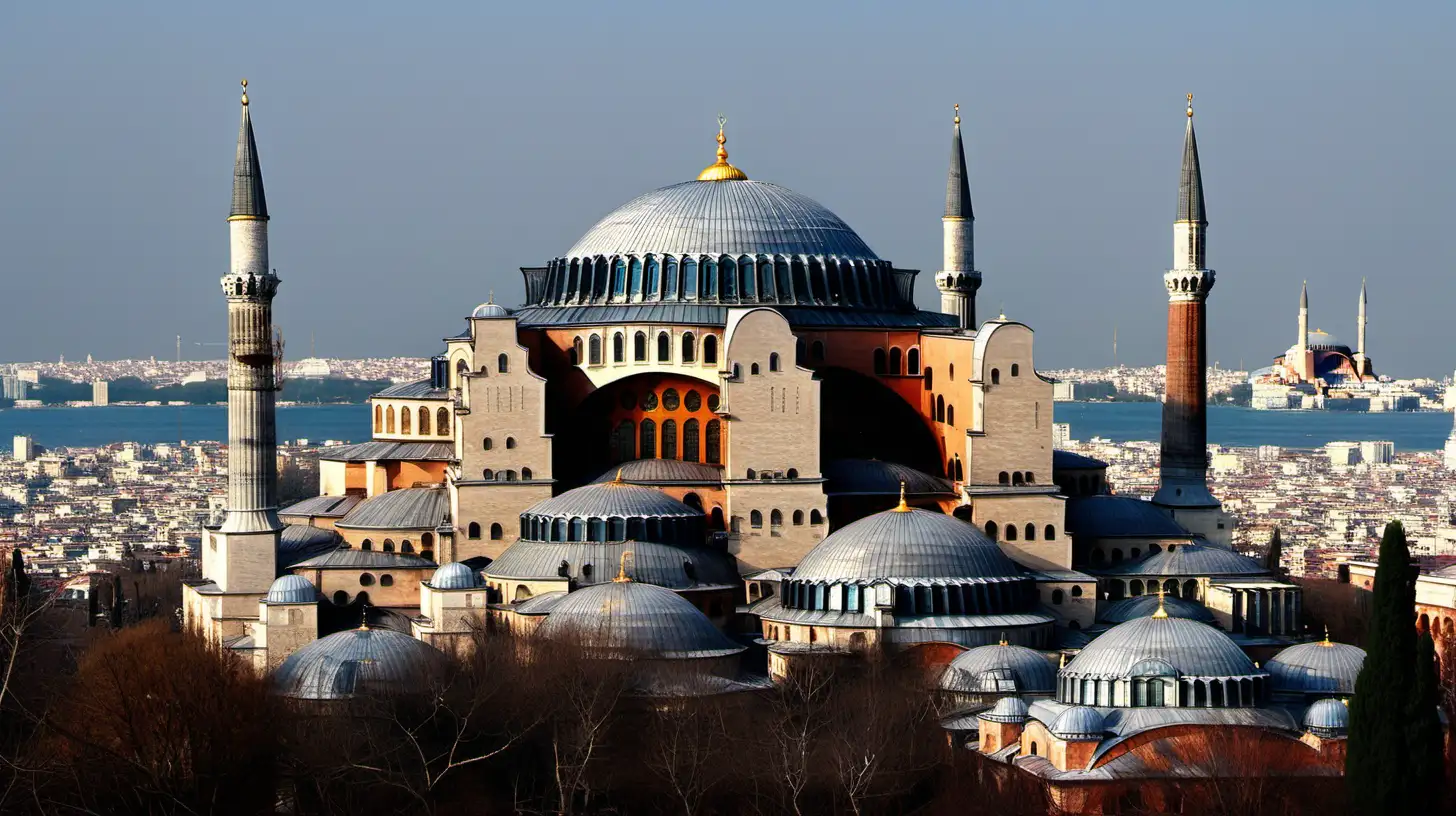 Hagia Sophia Majestic Beauty and Historic Glory