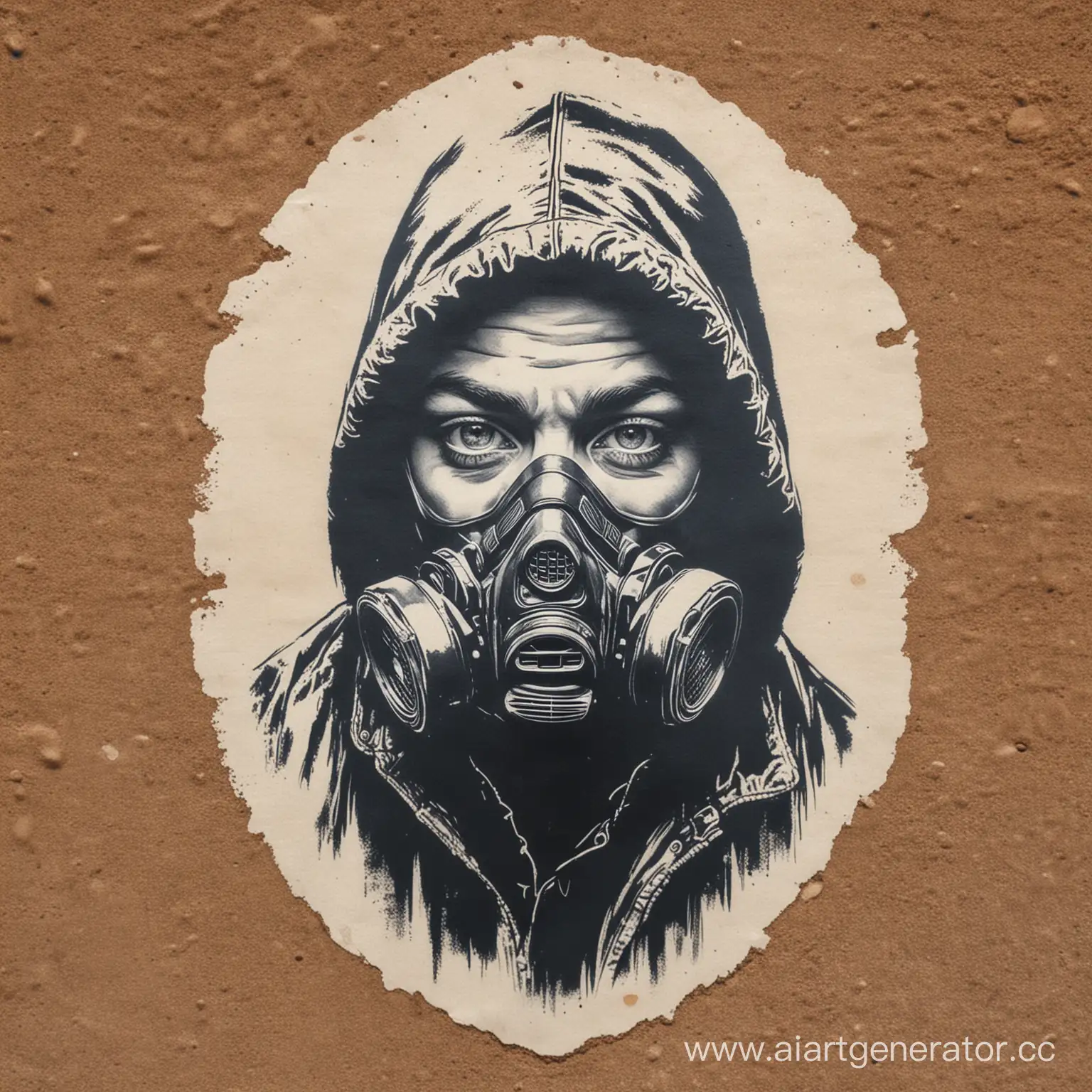 Stalker-in-Respirator-Urban-Graffiti-Art