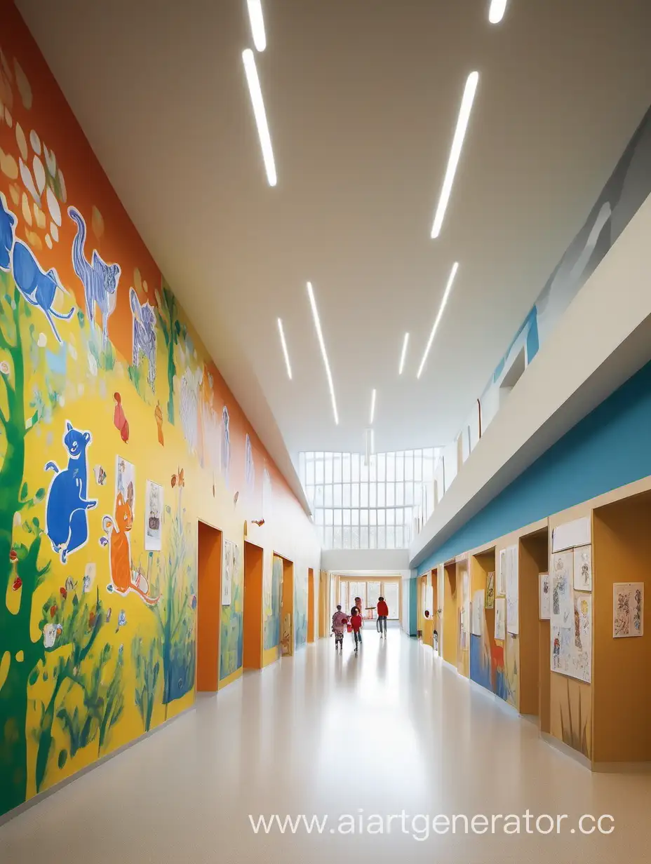 Vibrant-ThreeStory-Kindergarten-with-Creative-Workshops-and-Playful-Learning-Spaces