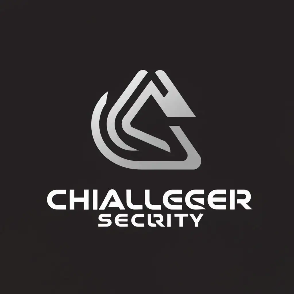LOGO-Design-For-Challenger-Security-Bold-an-Combination-in-Dark-Blue-or-Black