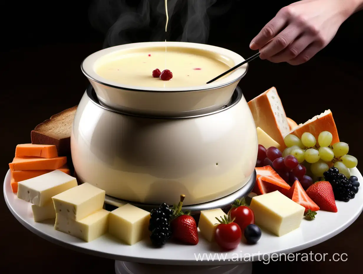 Elegant-Classical-Fondue-Dinner-with-Gourmet-Delights