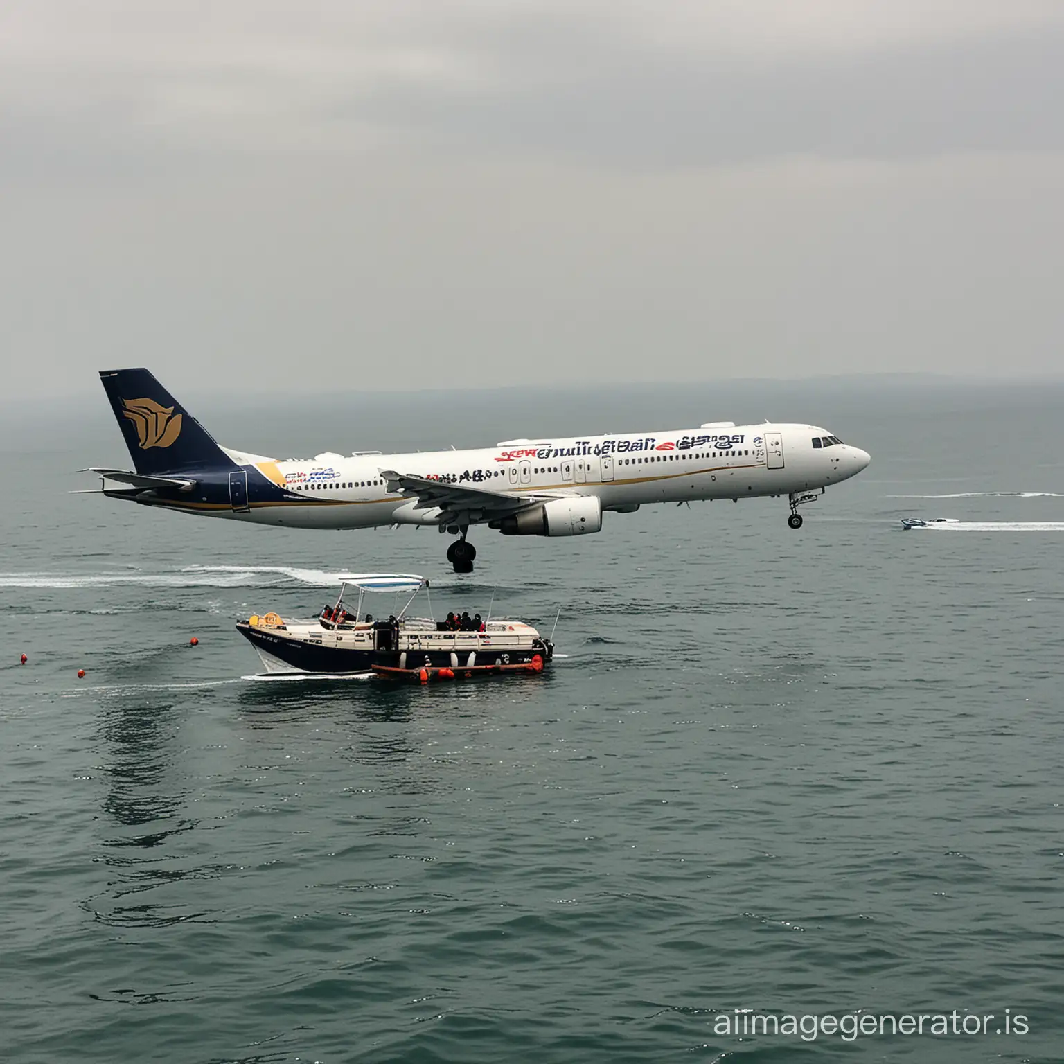 Tunisair-Airplane-on-Boat-A-Dramatic-Scene-of-Illegal-Immigration-by-Sea