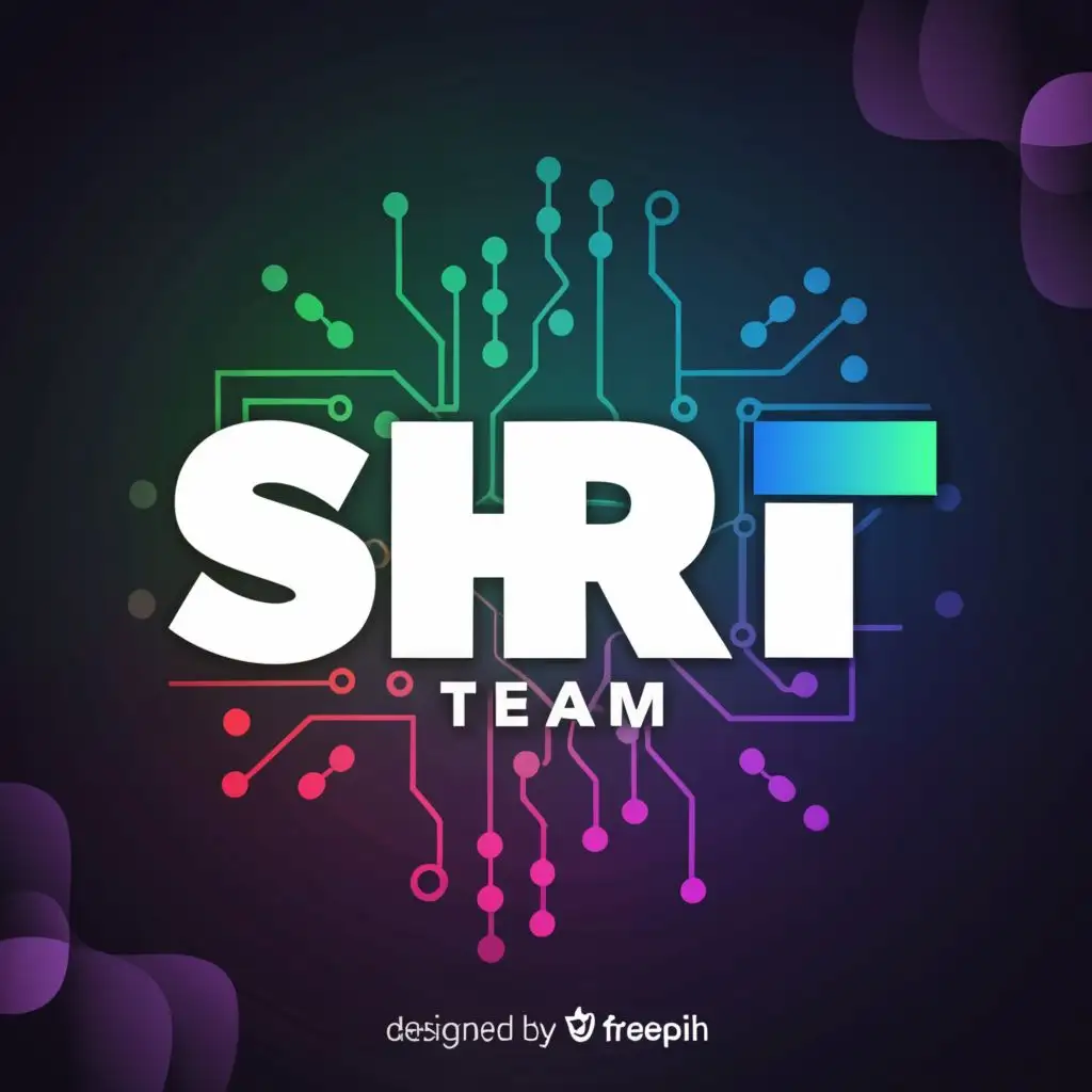 logo, typography "shr it team", dark gradiant, technology, with the text "SHR IT", typography, be used in Technology industry