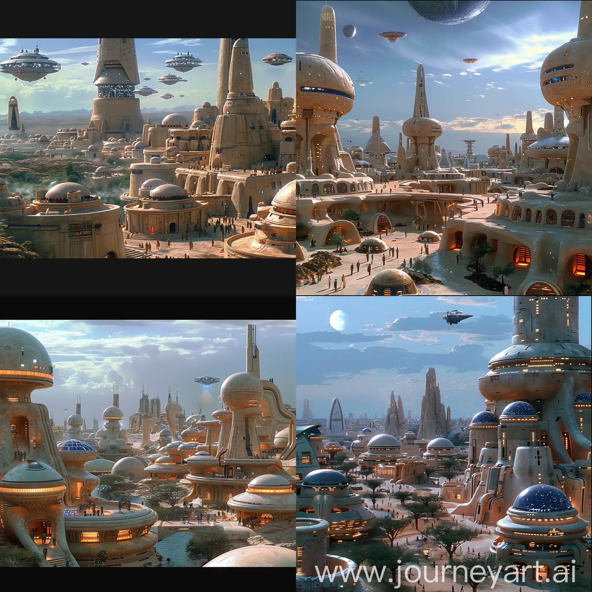 Futuristic-Star-Wars-Mos-Eisley-Sustainable-Urban-Oasis-with-Advanced-Technology