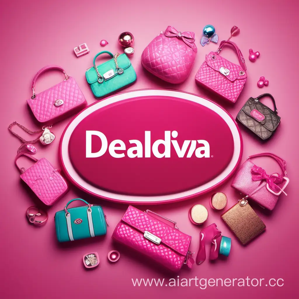 Обложка на канал с названием DealDiVa на тему товаров для девушек из Wildberries