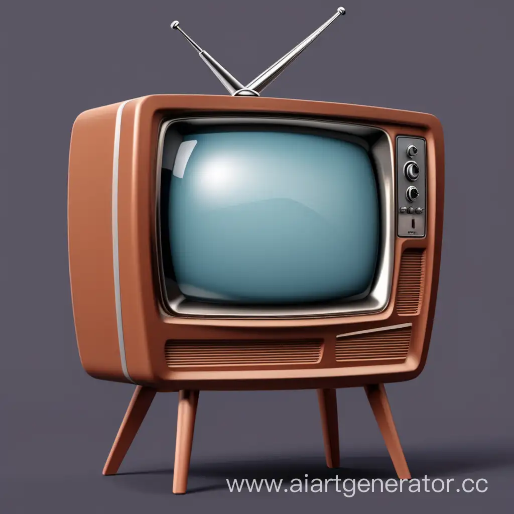 Vibrantly-Stylized-Television-PNG-for-Creative-Design-Projects