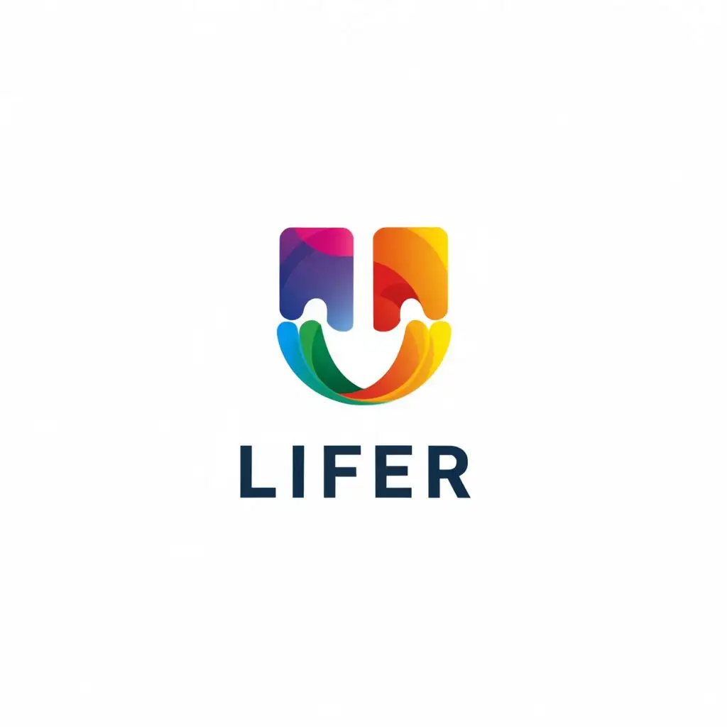 a logo design,with the text "LifeR", main symbol:commerce,Moderate,be used in Retail industry,clear background