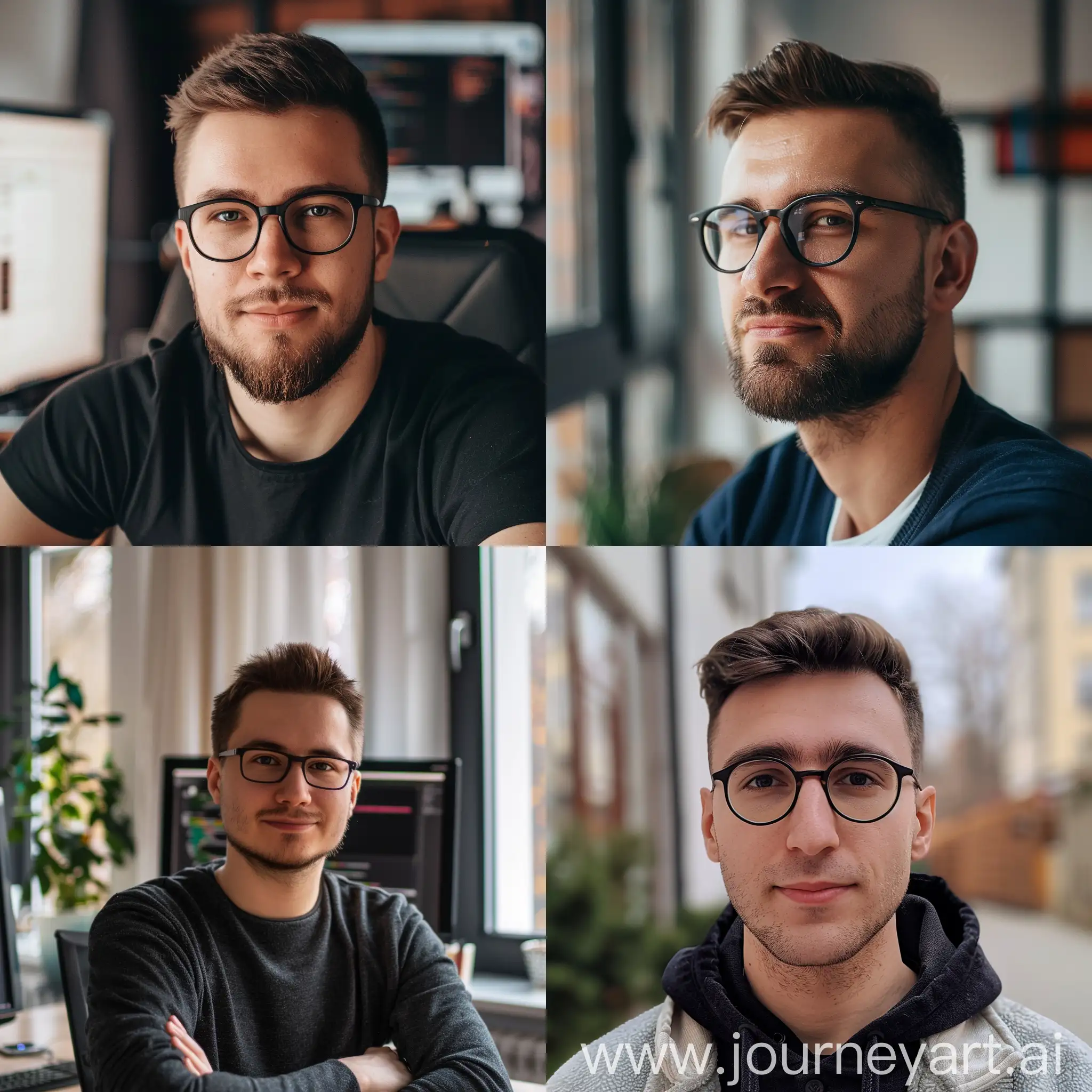 please create a polish male image for the age of 30 years full stack developer