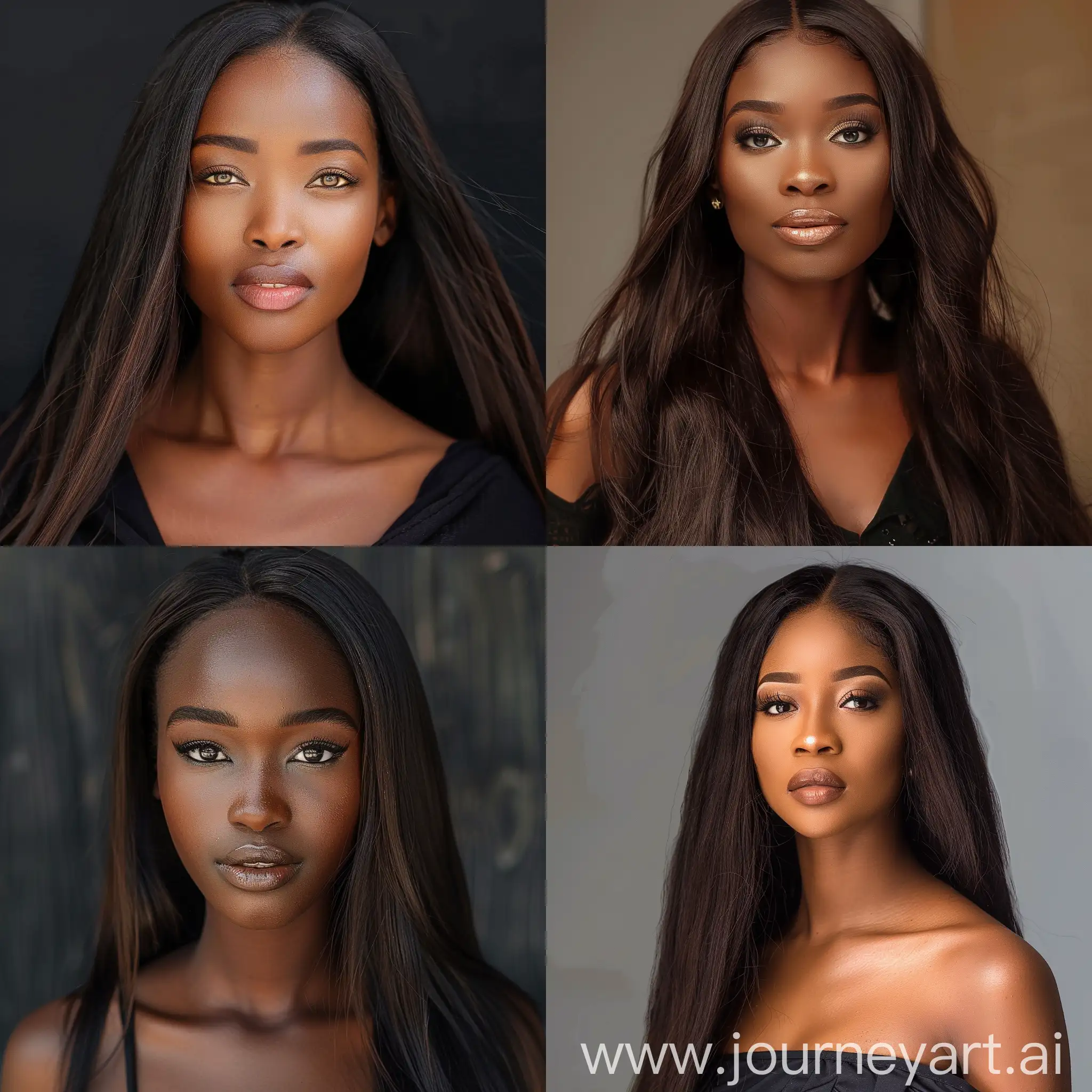 Elegant-African-Woman-Portrait-with-Long-Hair