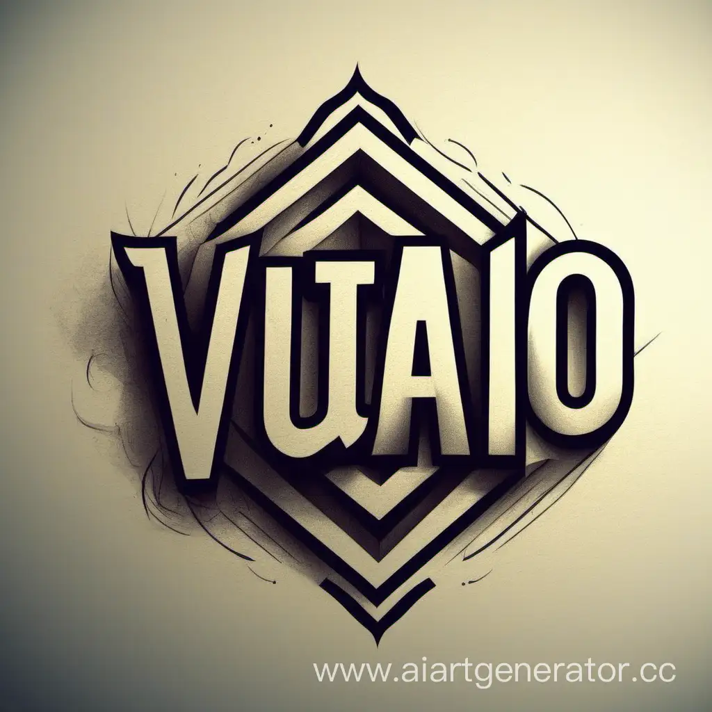 Нарисуй логотип с буквами "VЦАО" 