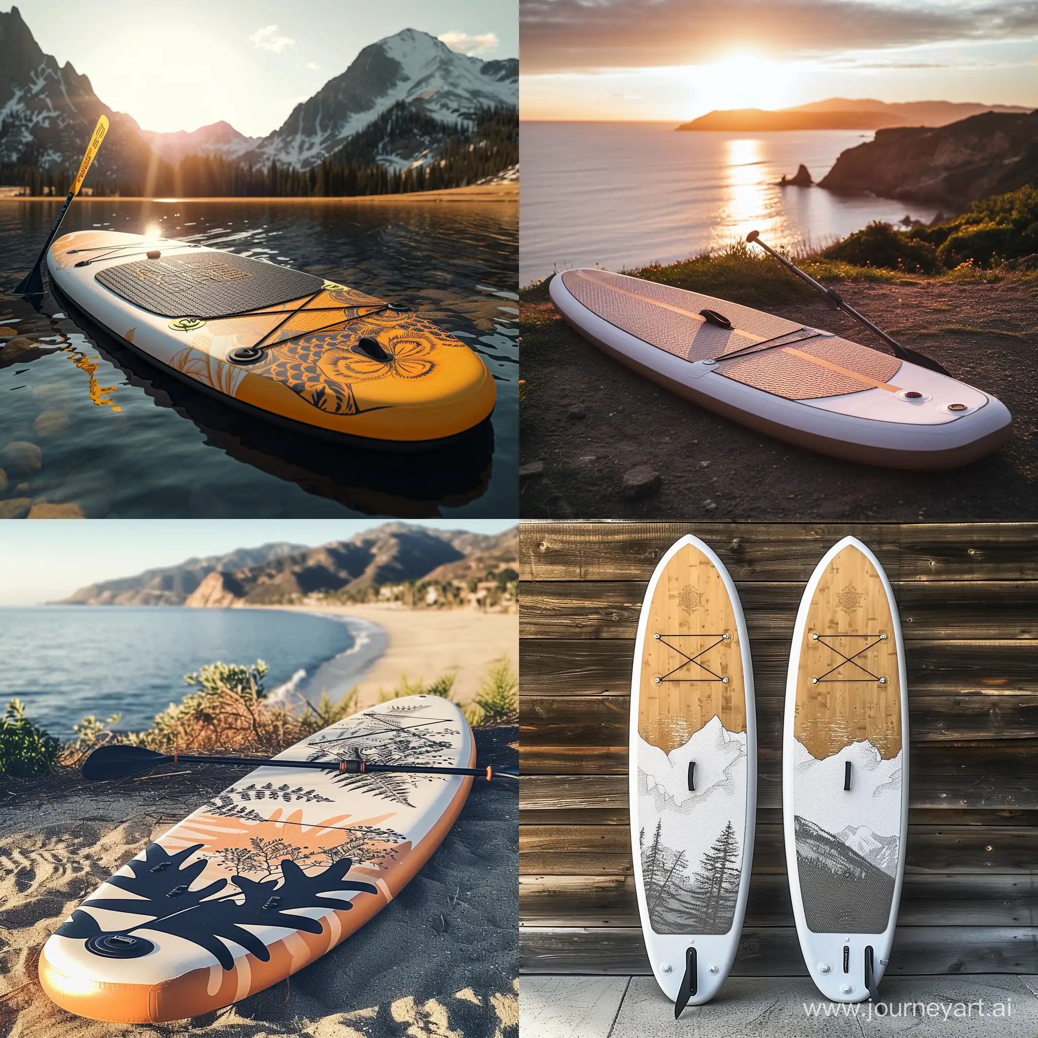 create a SUP board for any occasion; summer, beaches, mountains, hiking and more sun and warmth