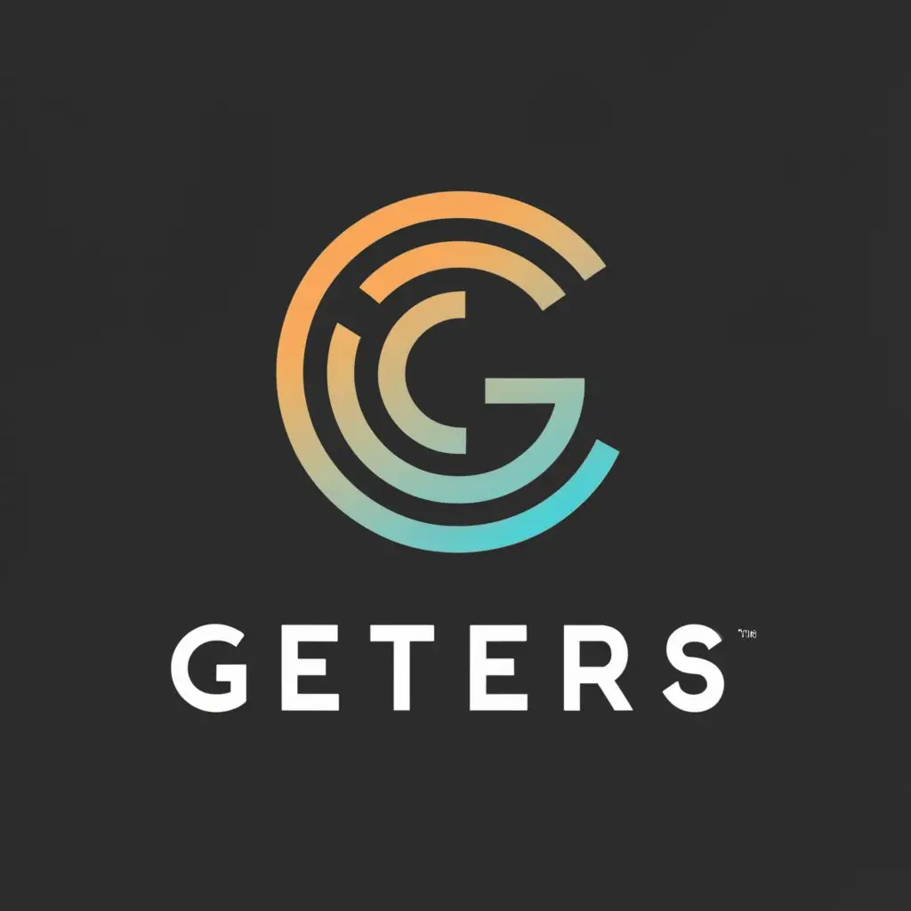 a logo design,with the text "Getters", main symbol:G,Moderate,be used in Technology industry,clear background