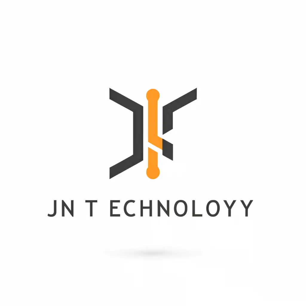 a logo design,with the text "JN TECHNOLOGY", main symbol:√,Minimalistic,be used in Technology industry,clear background