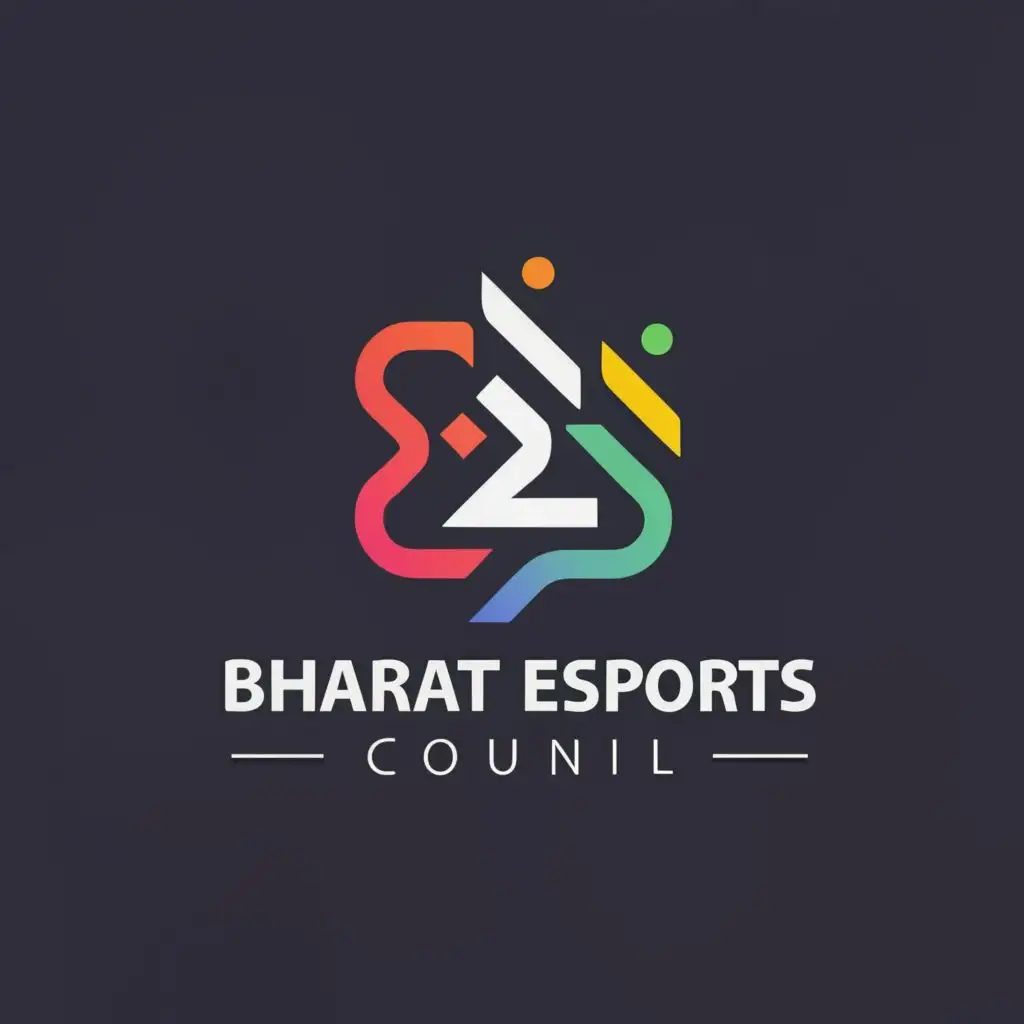 LOGO-Design-for-Bharat-eSports-Council-Subtle-Typography-Variation-with-Text