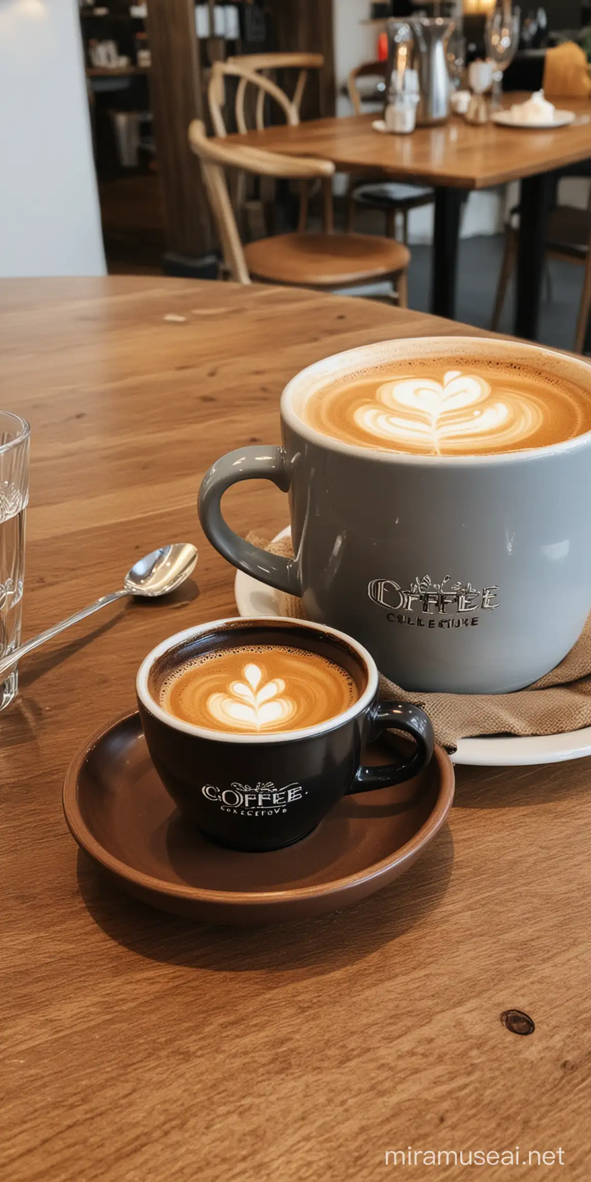 Elegant Coffee Collective Experience Amidst Cozy Ambiance