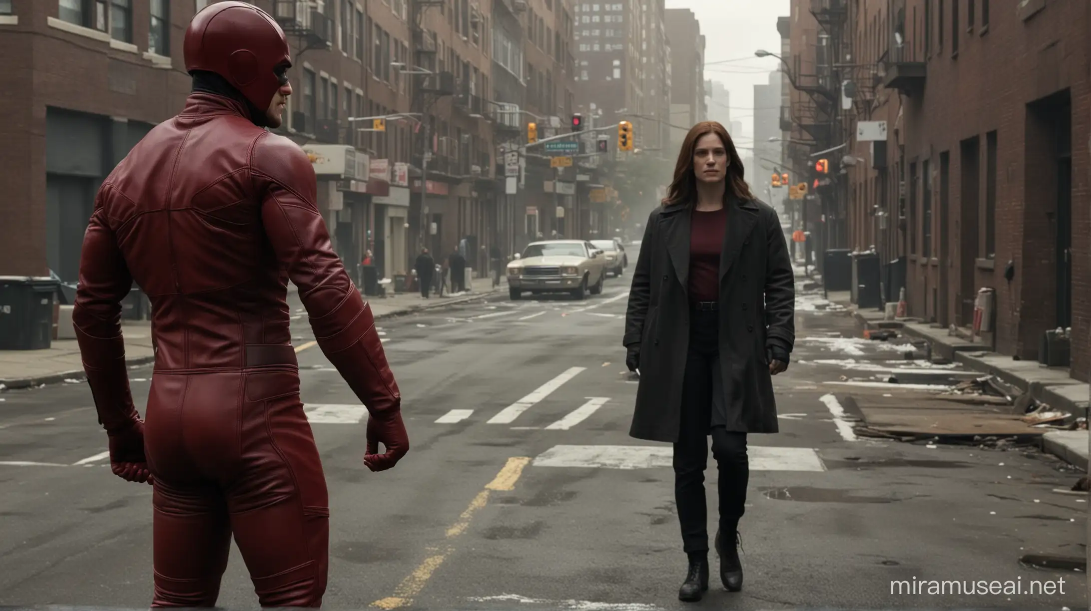 Daredevil: Born Again, tv show, cinematic, 4k, detailed, action