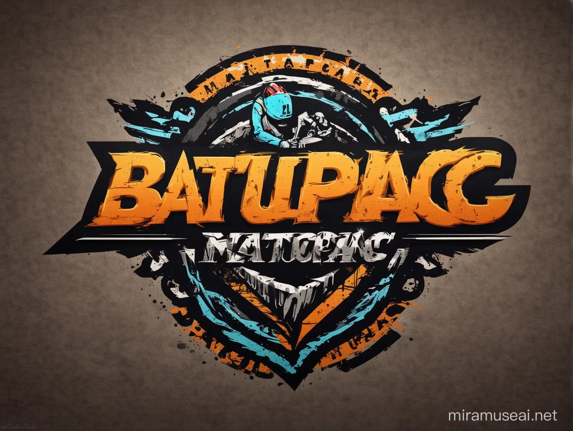 Dynamic BATUPAC Logo Motorcycle Racing Moto GP Image