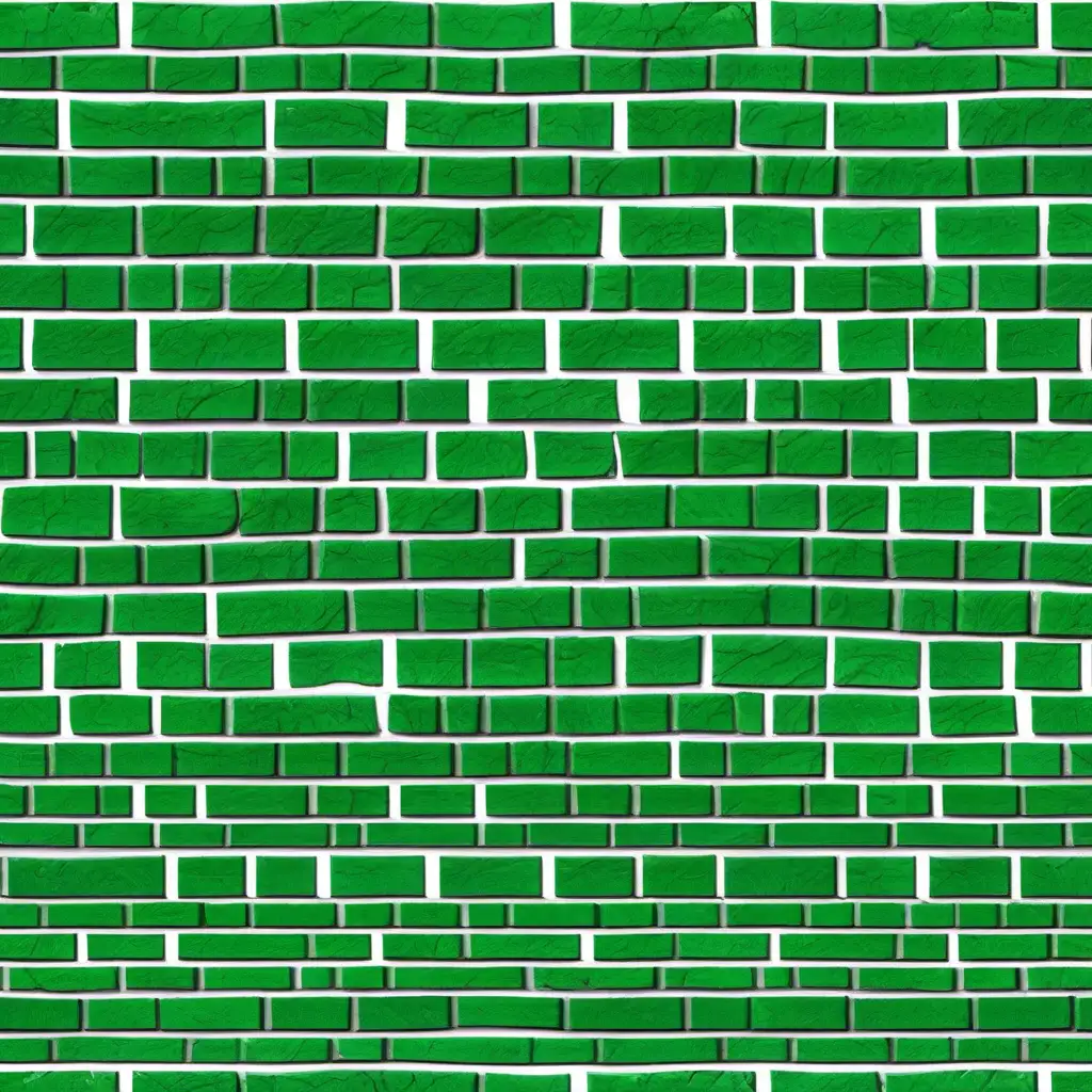 curved emerald green brick road