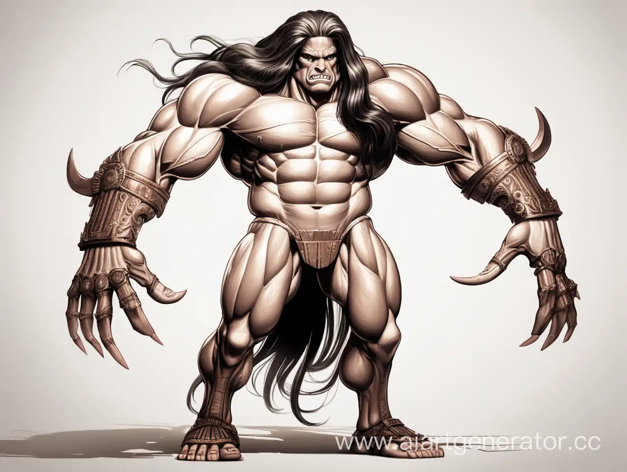 Majestic-Titan-with-Long-Hair-A-Powerful-Image-of-Attack