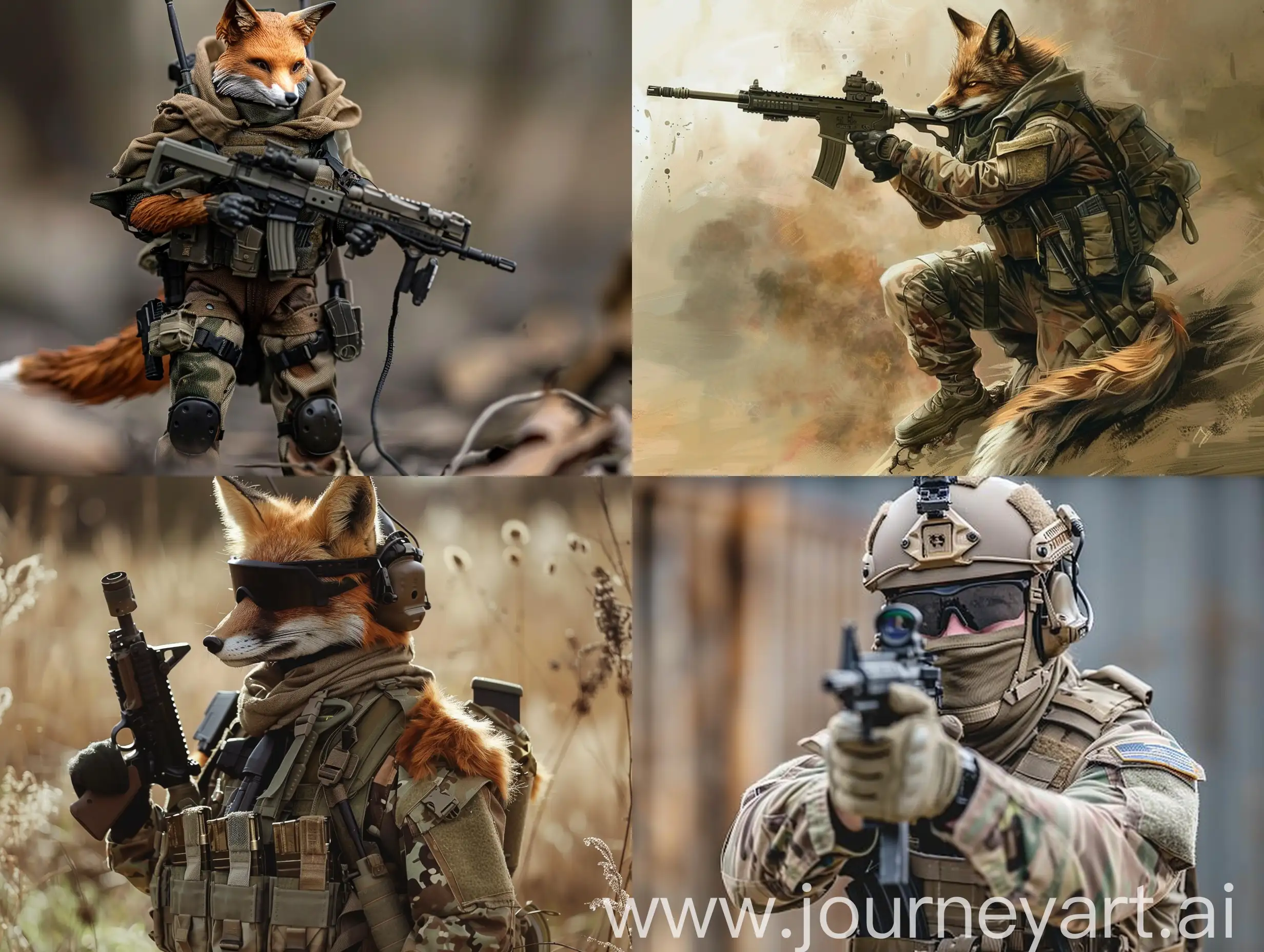 Elite-Fox-Tails-Special-Forces-Armed-with-Precision-Guns