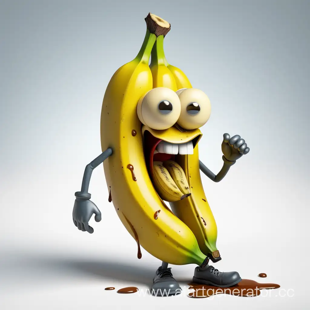 Персонаж гнилой банан
