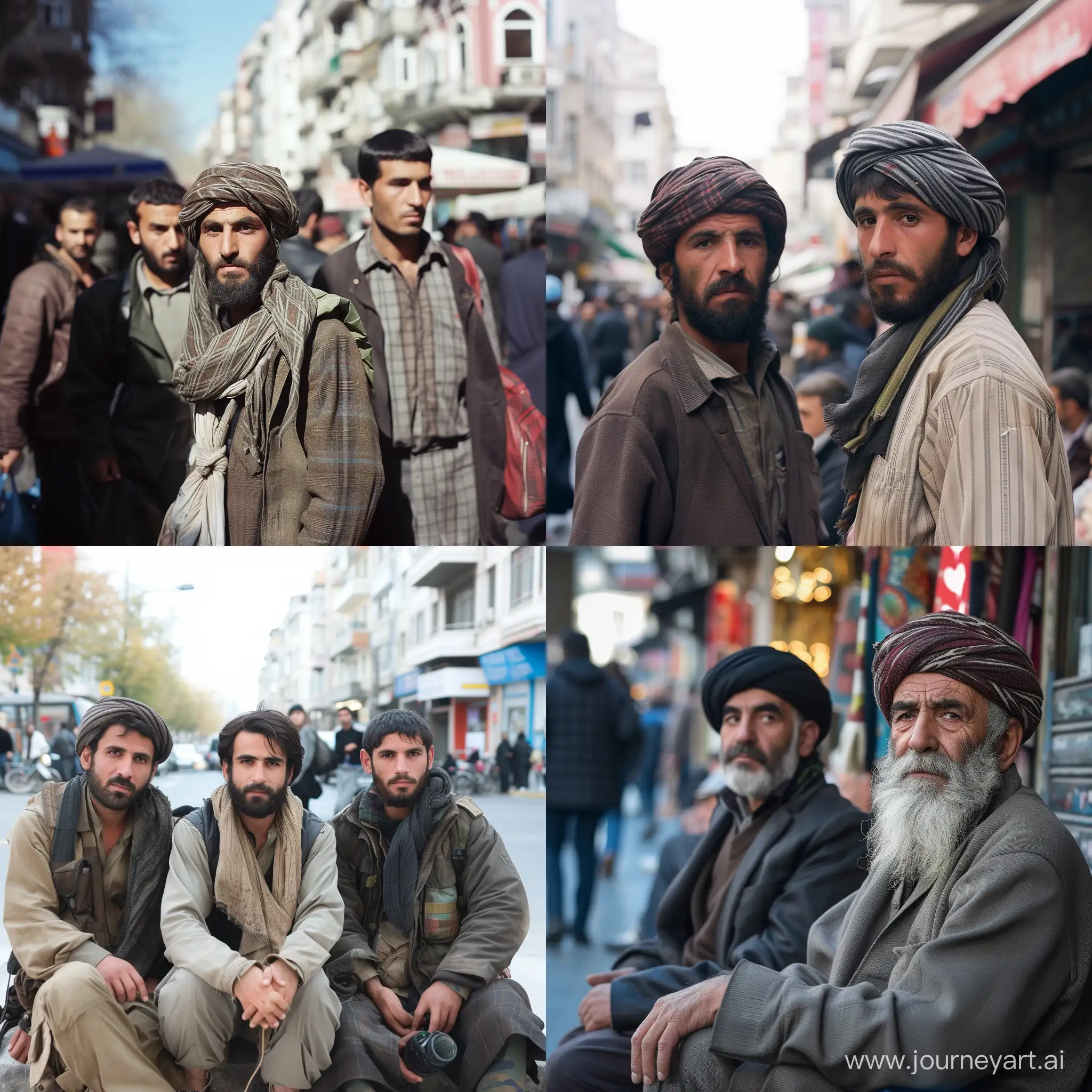 Афганцы в Стамбуле 