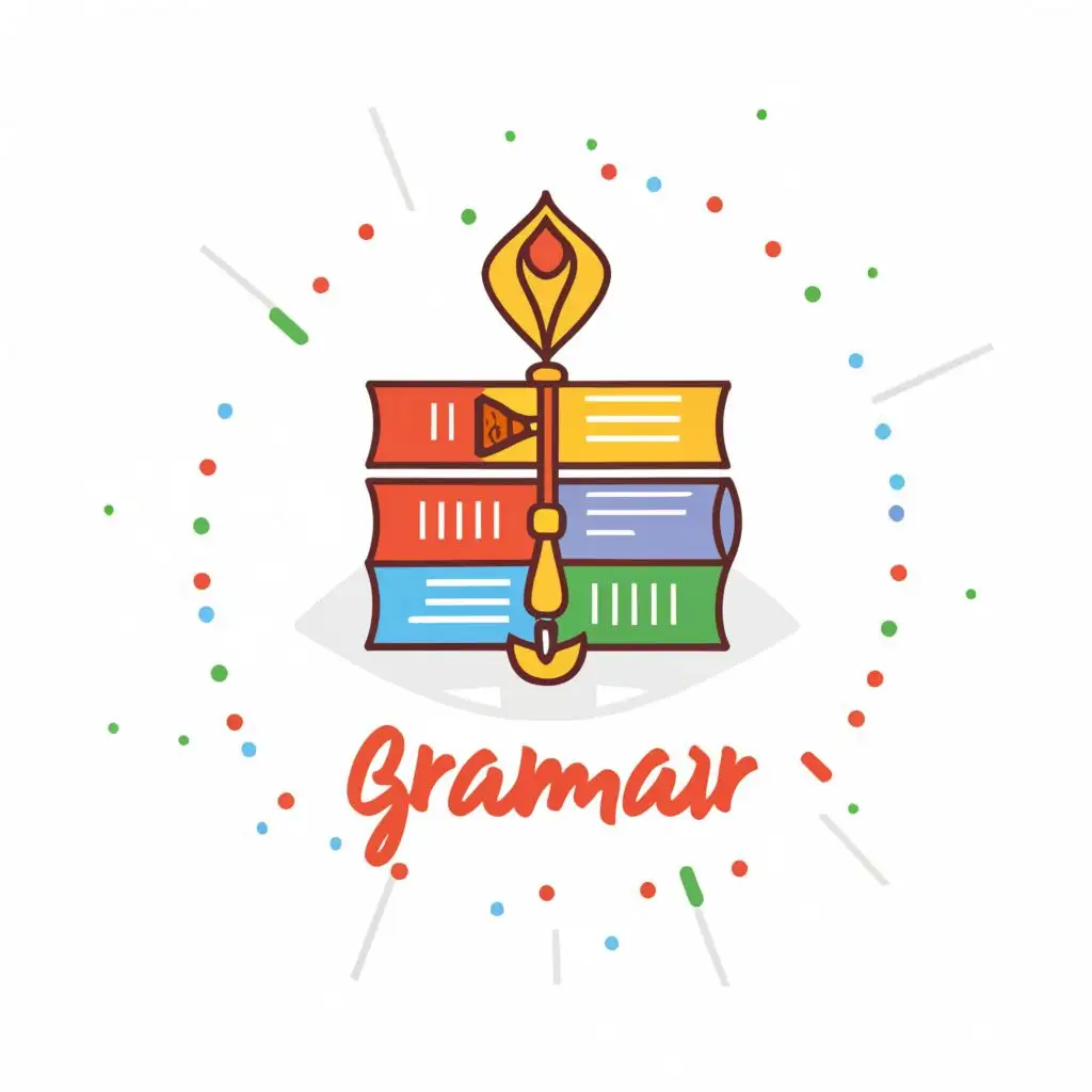 LOGO-Design-For-Gujarati-Grammar-Vibrant-Typography-Inspired-by-Idioms-and-Proverbs
