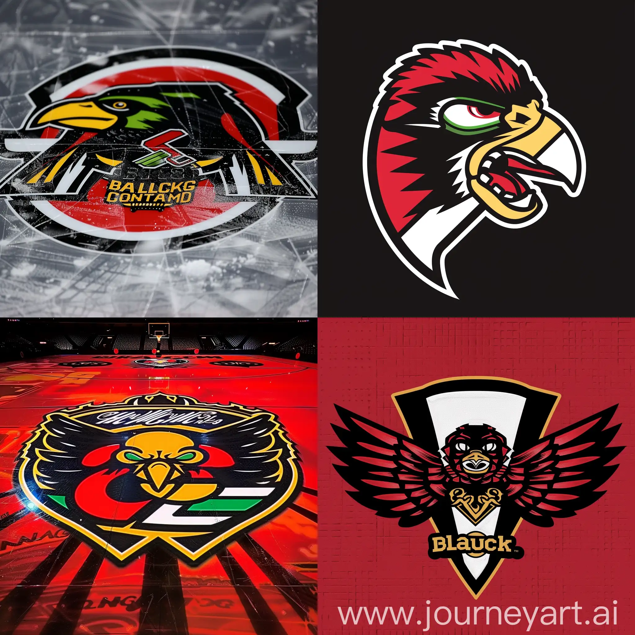 Chicago-Blackhawks-Logo-Concept-Dynamic-Hockey-Emblem-Design