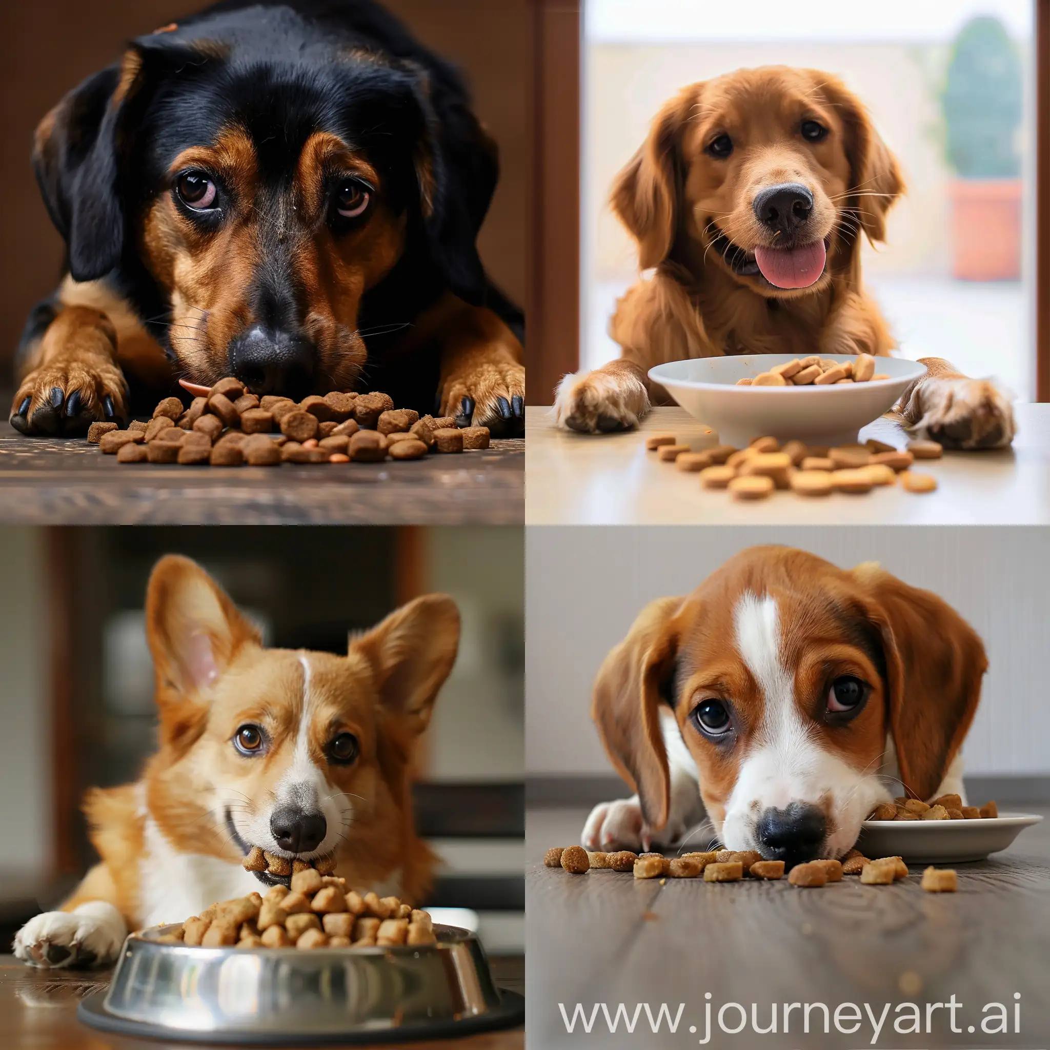 Playful-Canine-Enjoying-a-Hearty-Meal