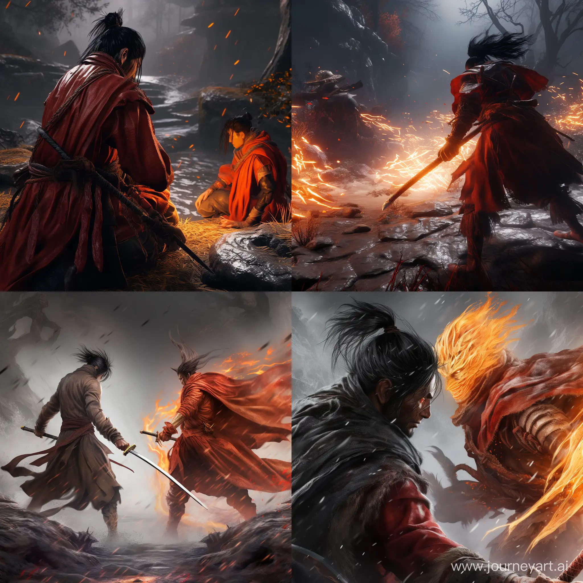 sekiro vs tarnished fight