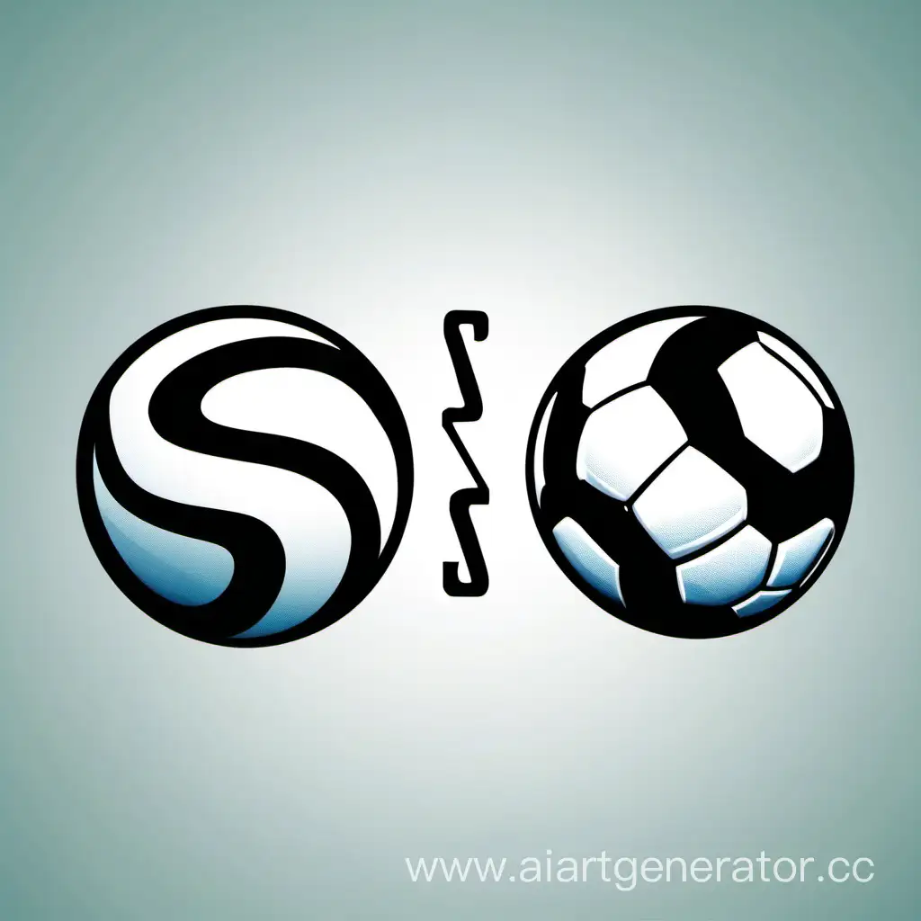 Soccer-Balls-Between-Letter-S-Logo-Design