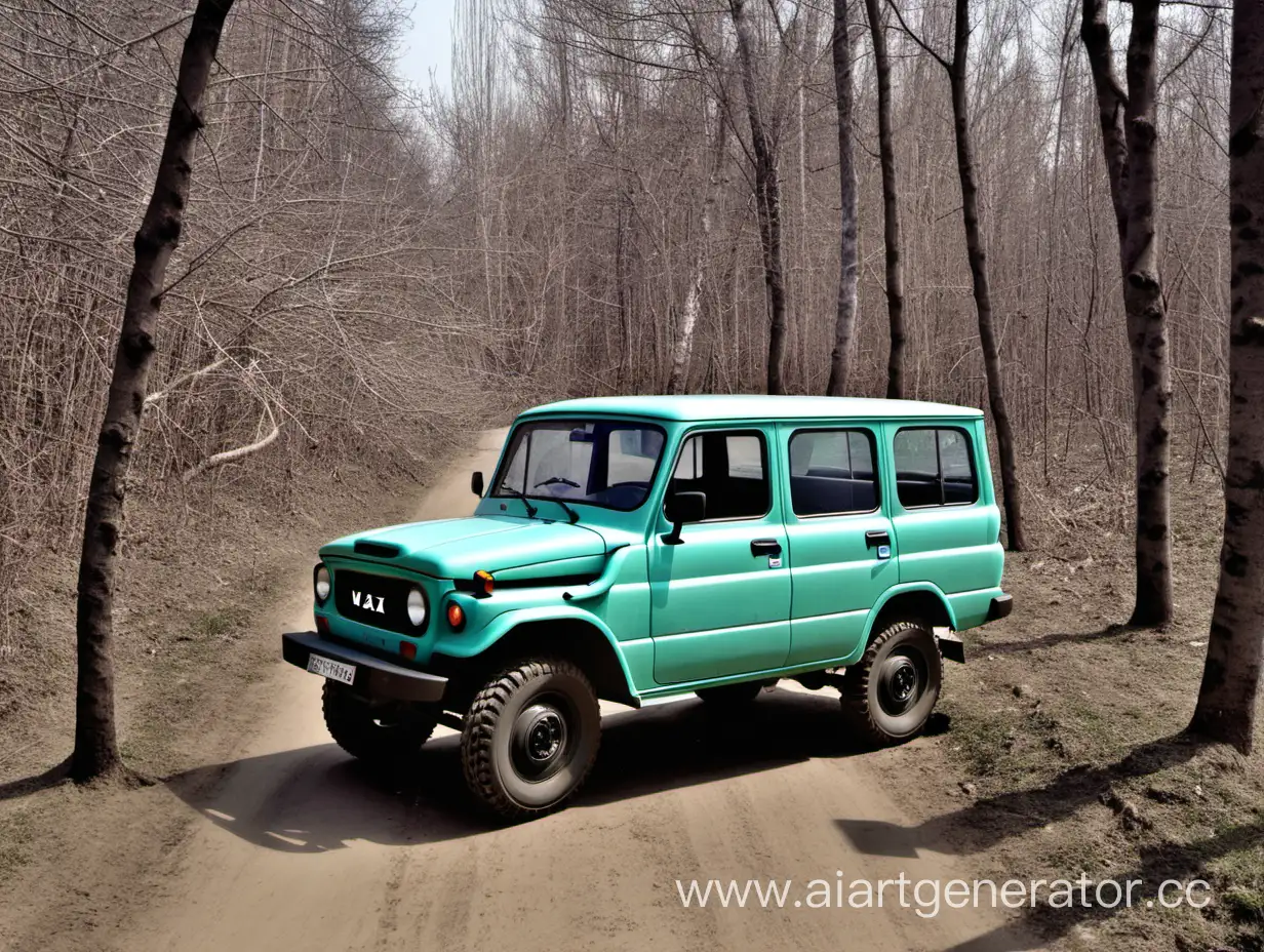 UAZ-Car-on-First-Day-of-Spring