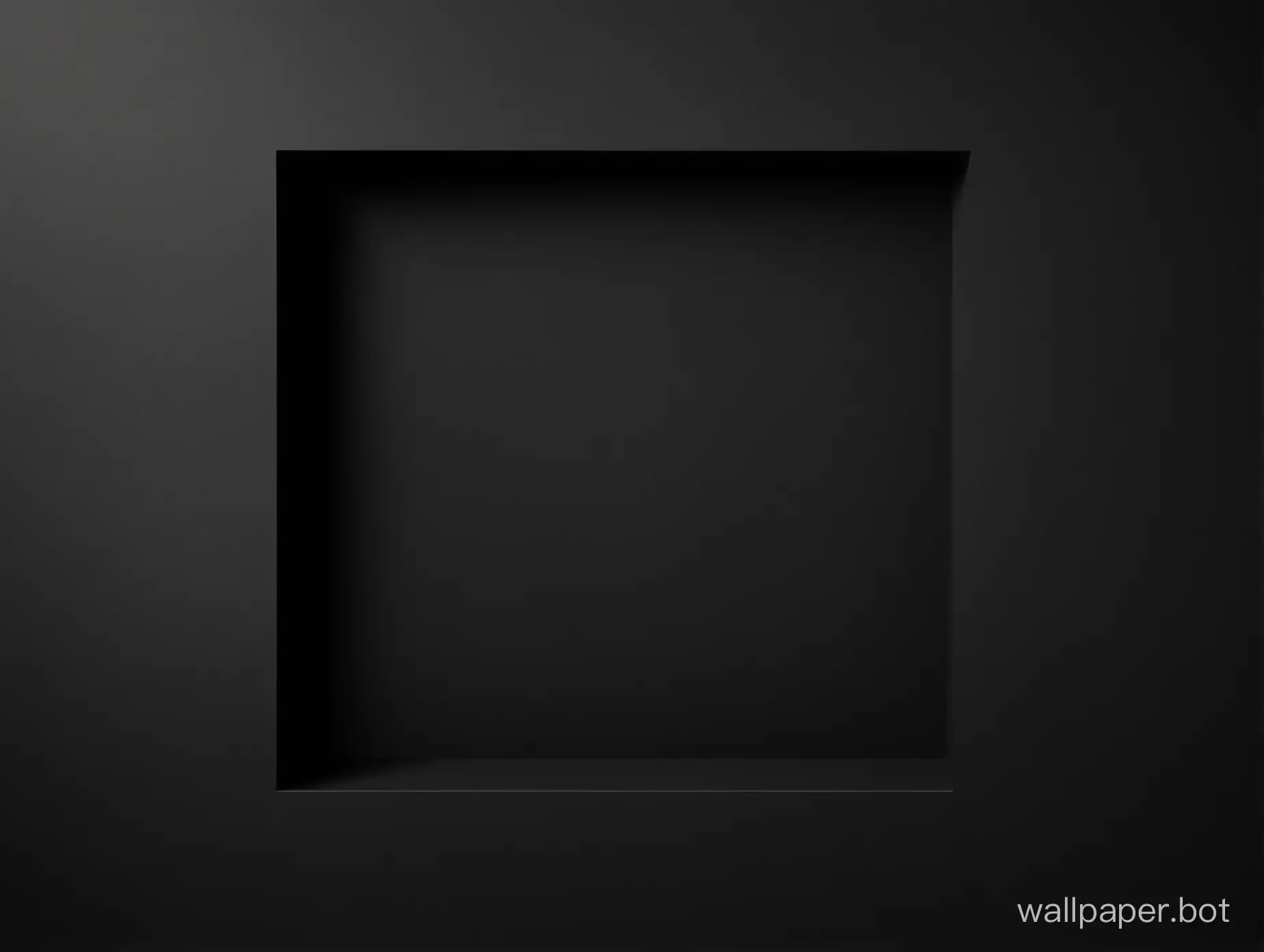 minimalist dark paper space