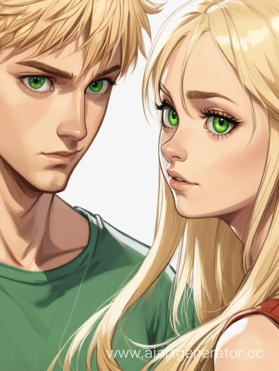 Enigmatic-Gaze-Intriguing-Encounter-between-Two-Blondes-with-Contrasting-Eyes