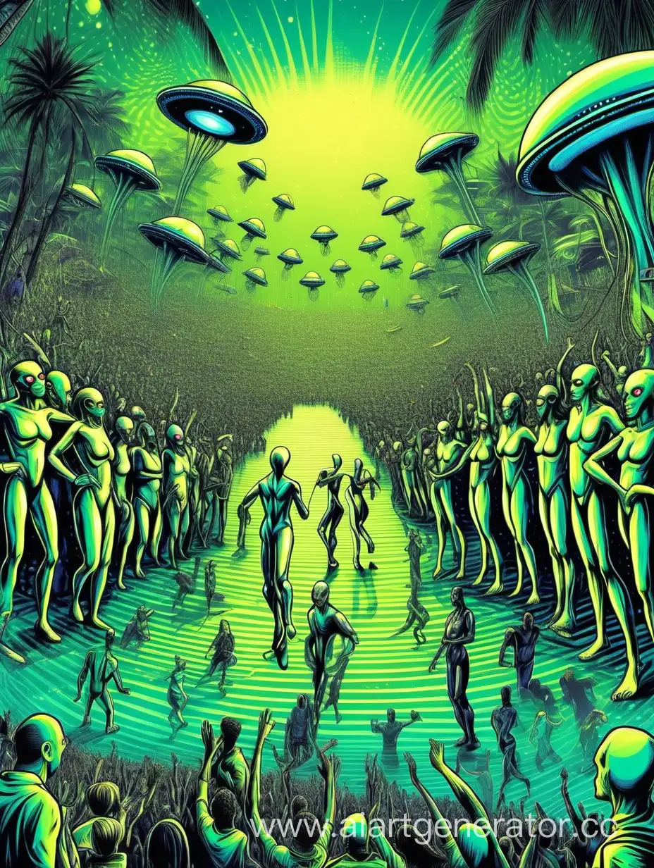 Epic-Rave-Humans-and-Aliens-Unite-on-a-Beach-Dance-Floor