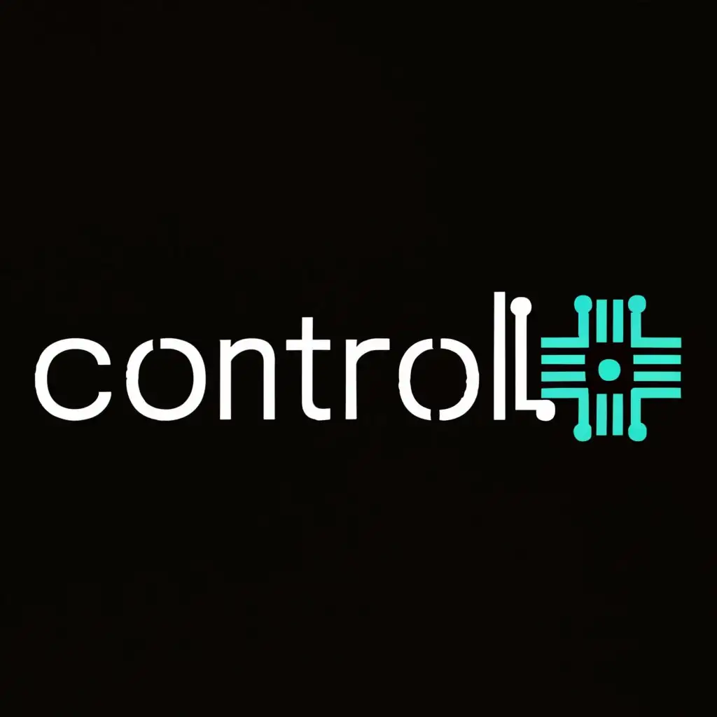 a logo design,with the text "Control", main symbol:Control,Moderate,be used in Technology industry,clear background