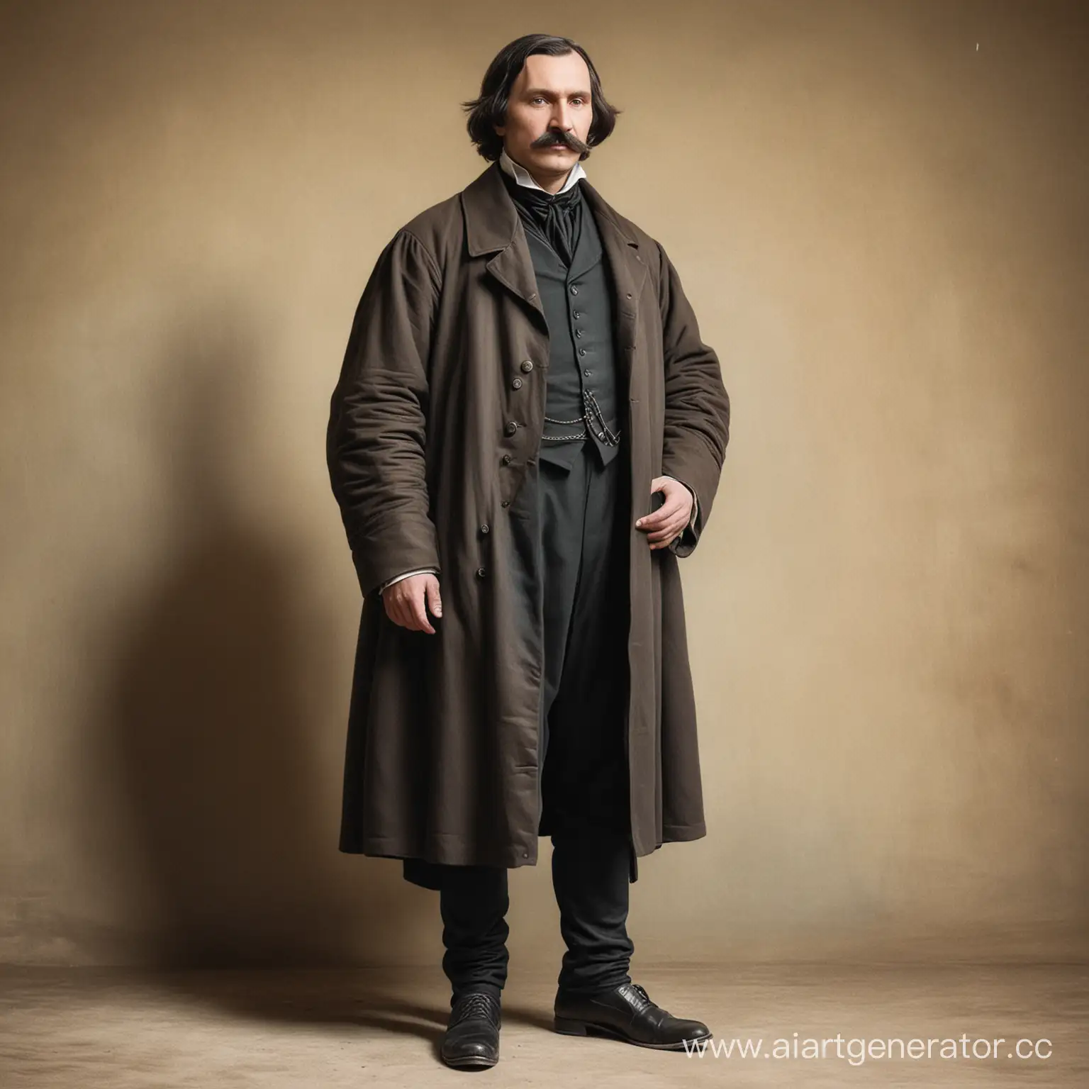 Tall-and-imposing-figure-of-writer-Nikolai-Vasilievich-Gogol