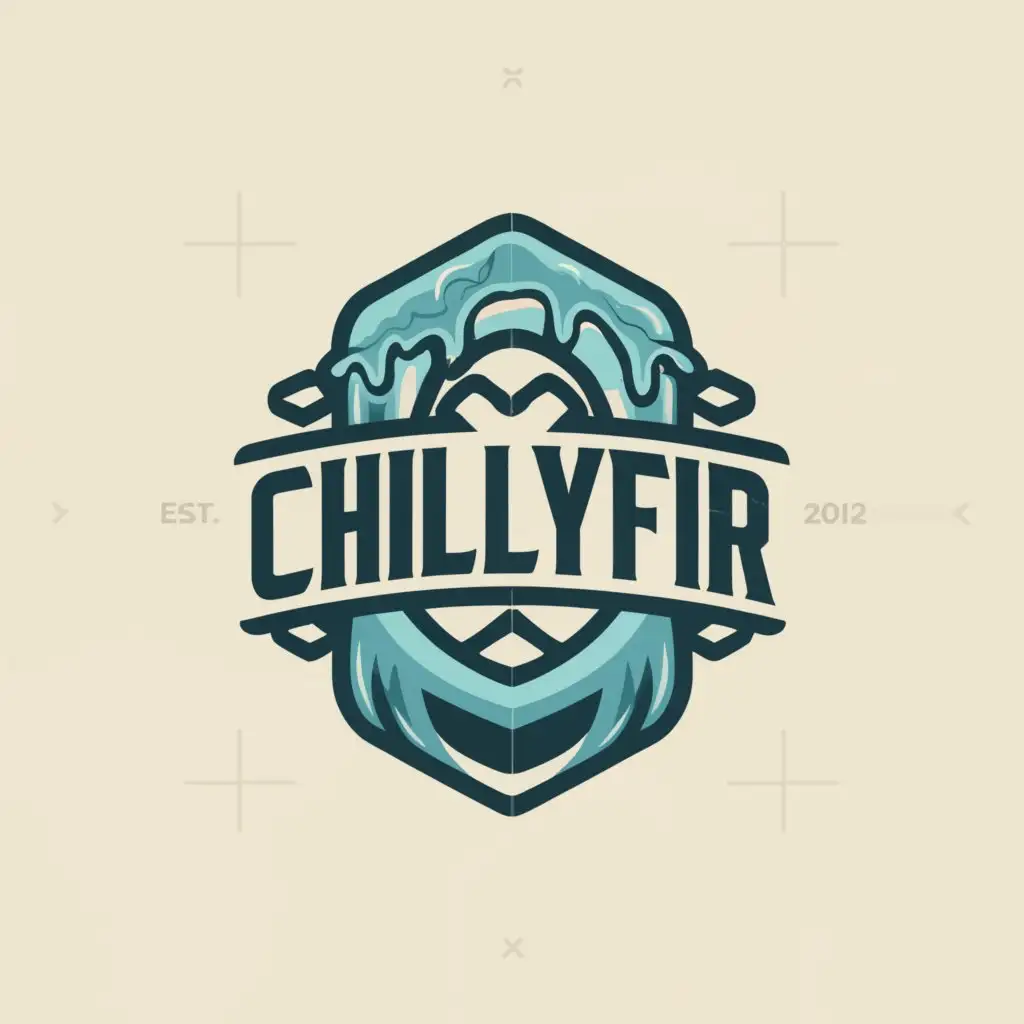a logo design,with the text "CHILLYFIR", main symbol:C,Moderate,be used in Internet industry,clear background