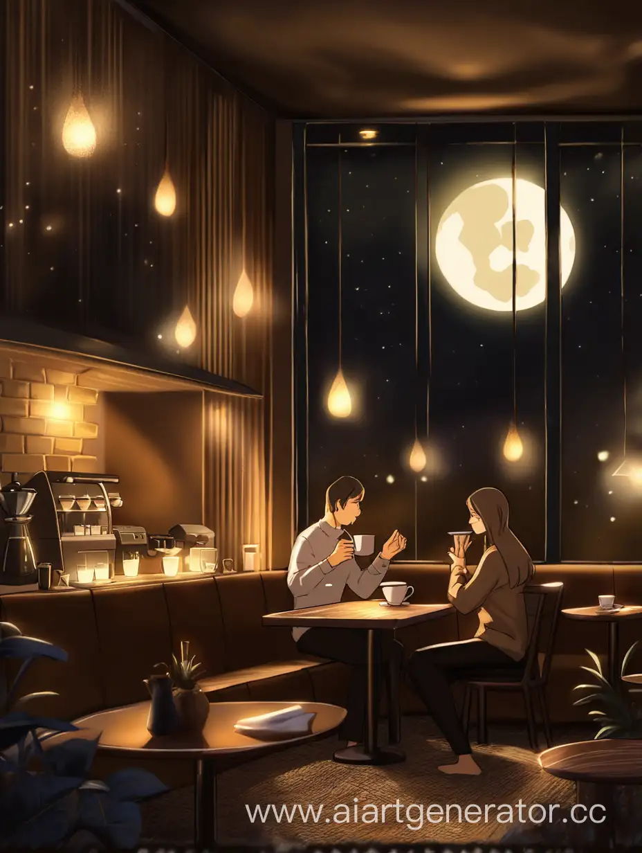 Cozy-Night-Caf-Warm-Ambiance-Moonlit-Reflections-and-Coffee-Conversations