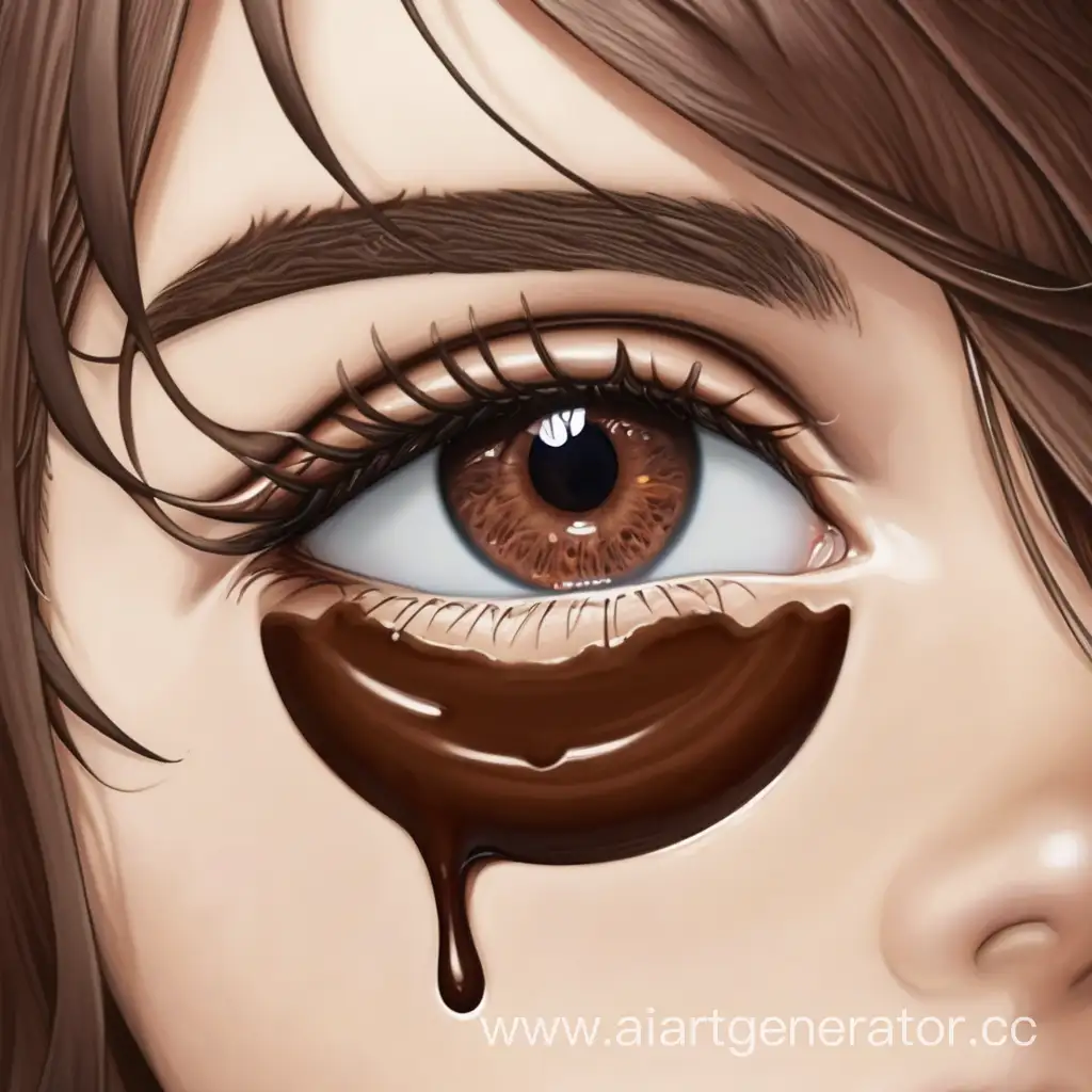 шоколадный глаз