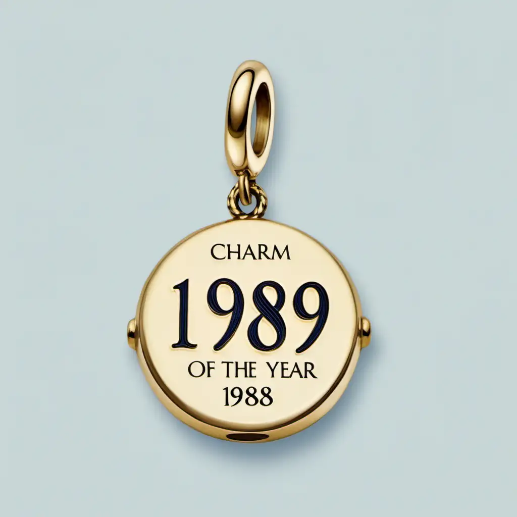 A charm of the year 1989