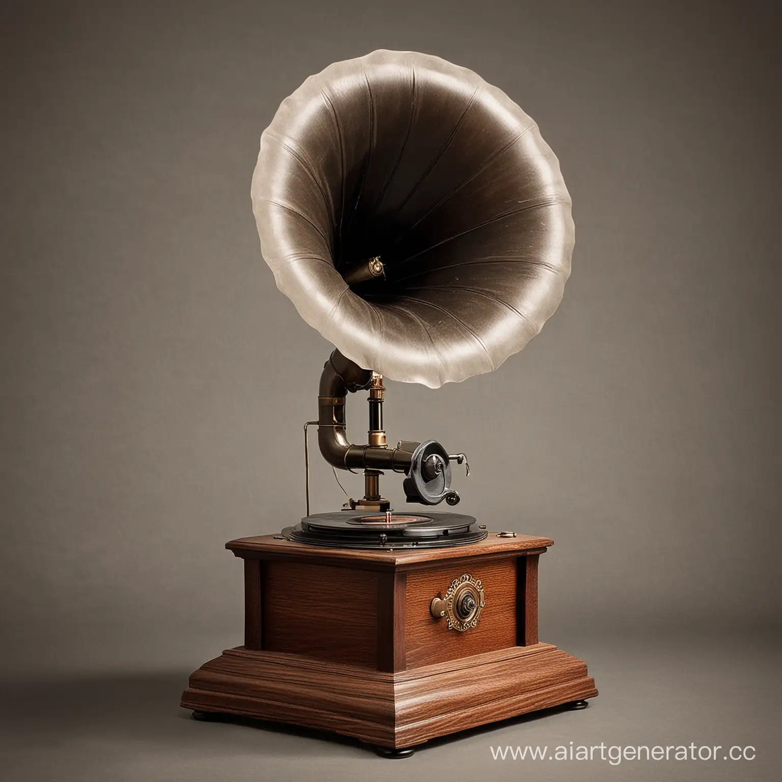 Фонограф-первый прибор для записи и воспроизведения звука. Изобретён Томасом Эдисоном, представлен 21 ноября 1877 года.