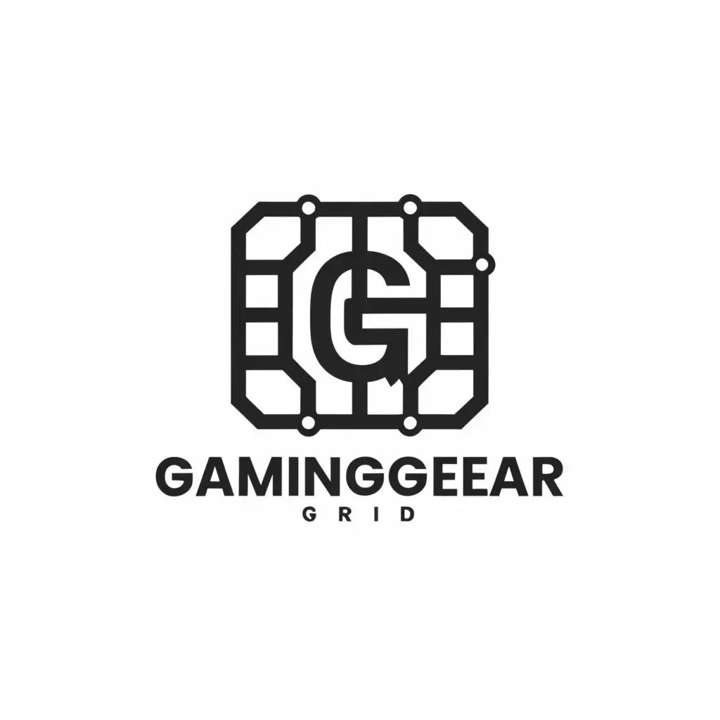 LOGO-Design-For-Gaming-Gear-Grid-Dynamic-Grid-Design-with-Typography-for-the-Technology-Industry
