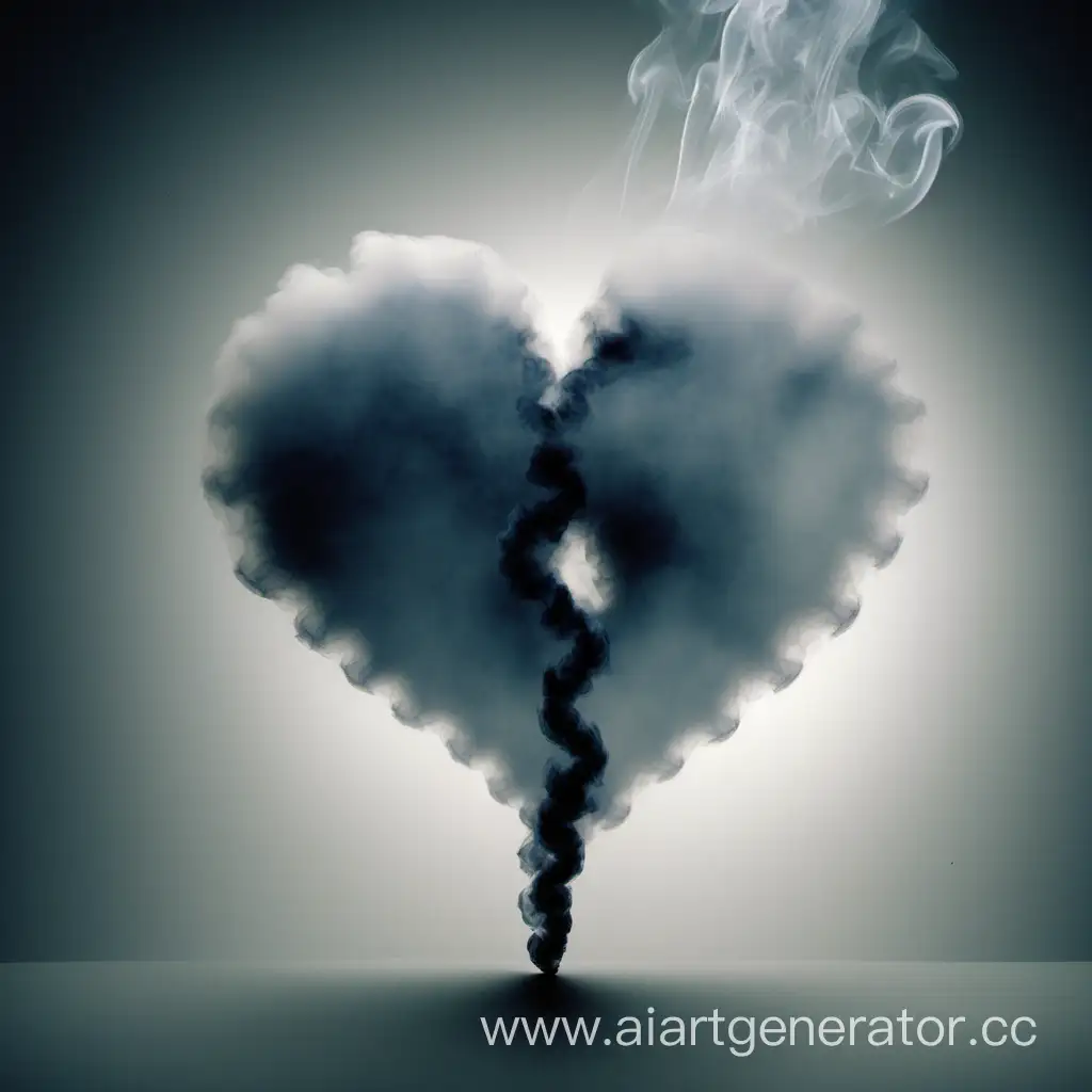 Ethereal-Broken-Heart-Smoke-Art