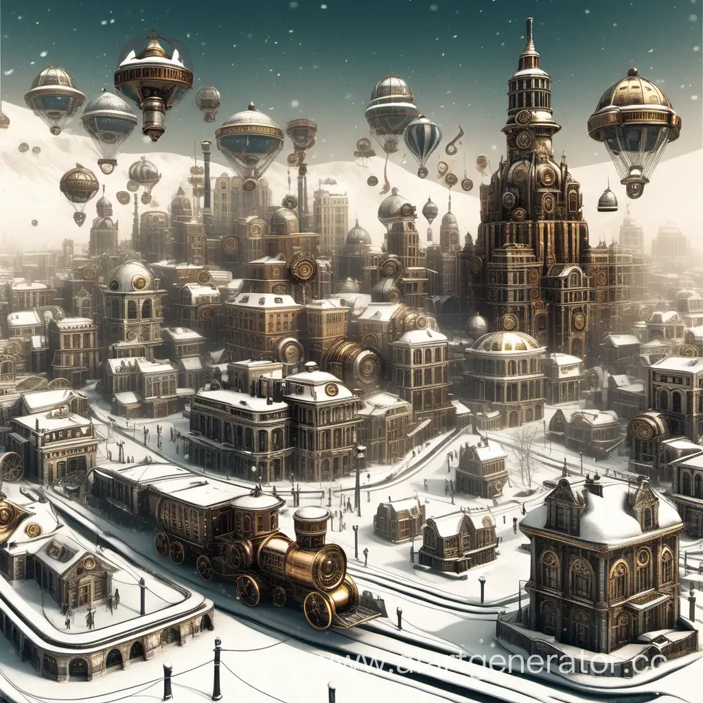 Steampunk-Winter-Capital-Cityscape-with-Industrial-Elegance