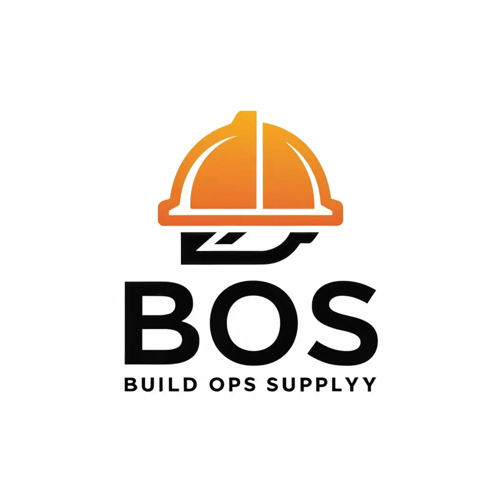 a logo design,with the text "Build Ops Suppky", main symbol:Acronym,Moderate,be used in Construction industry,clear background