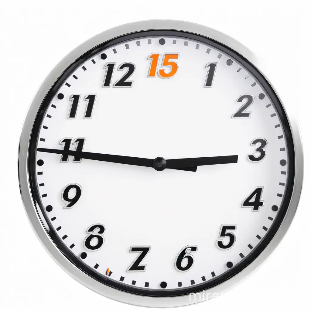 Vibrant 26Hour Clock with Extra Hands